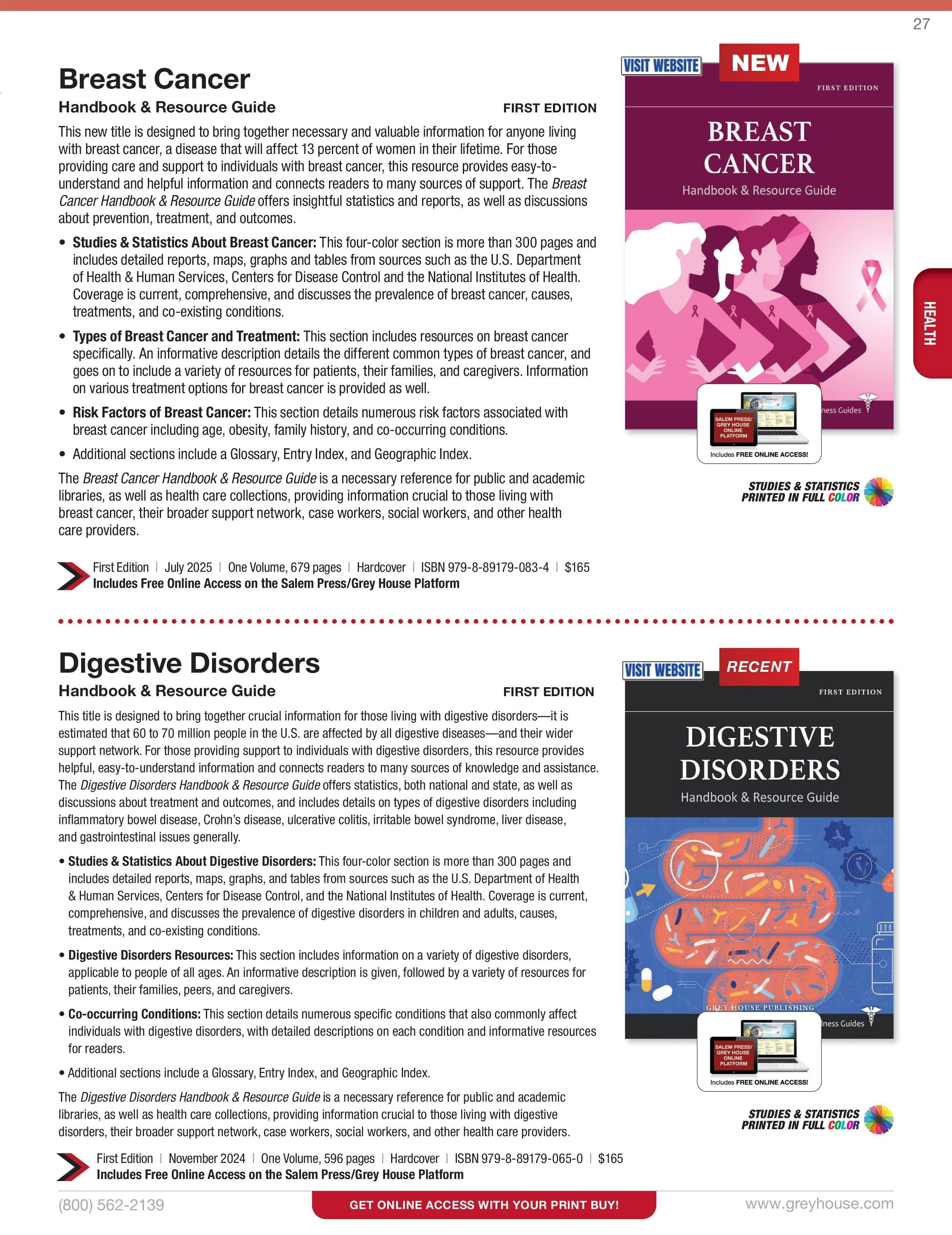 Grey House Publishing Publishing Catalog Weekly Ad January 1 - December 31, 2026