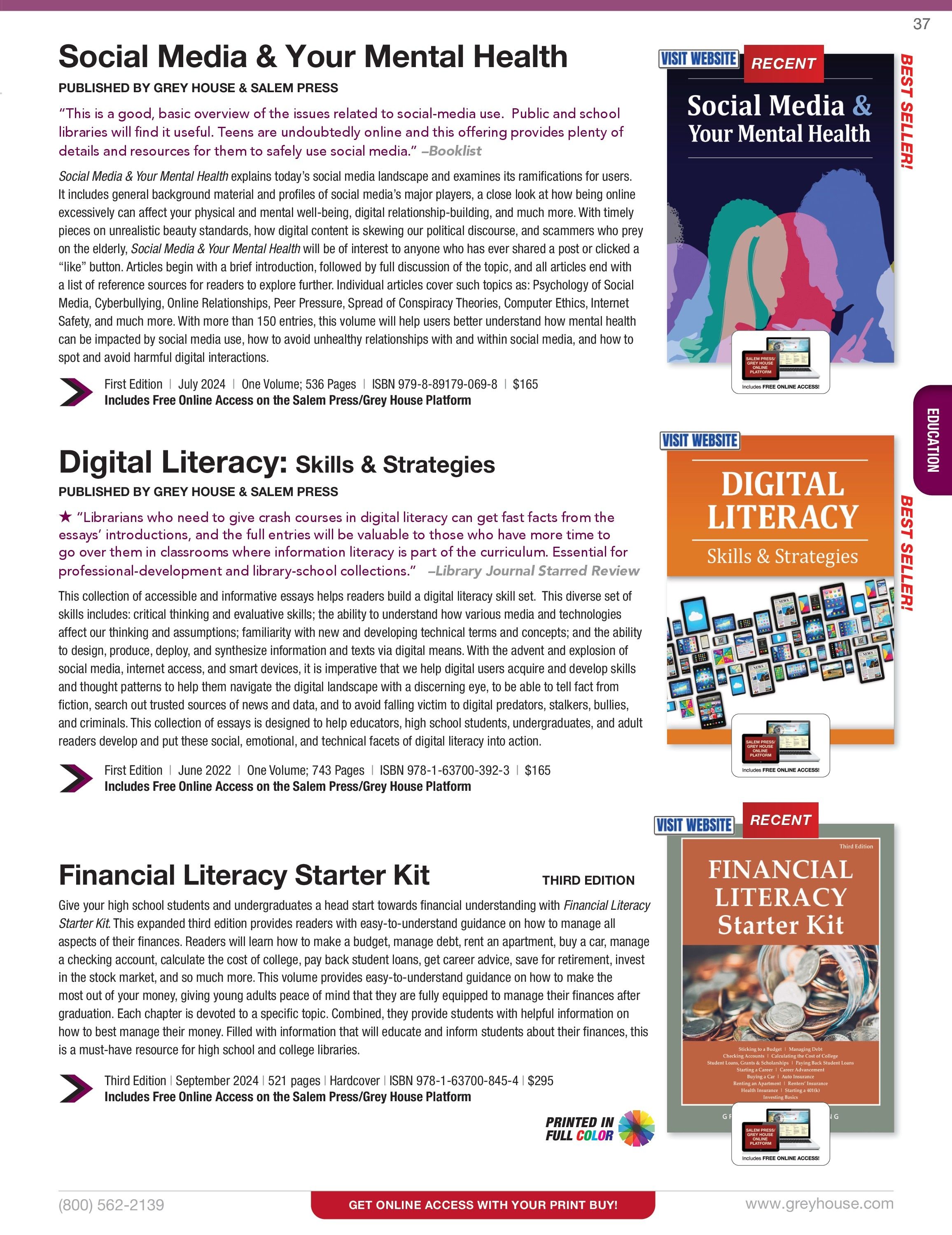 Grey House Publishing Publishing Catalog Weekly Ad January 1 - December 31, 2026