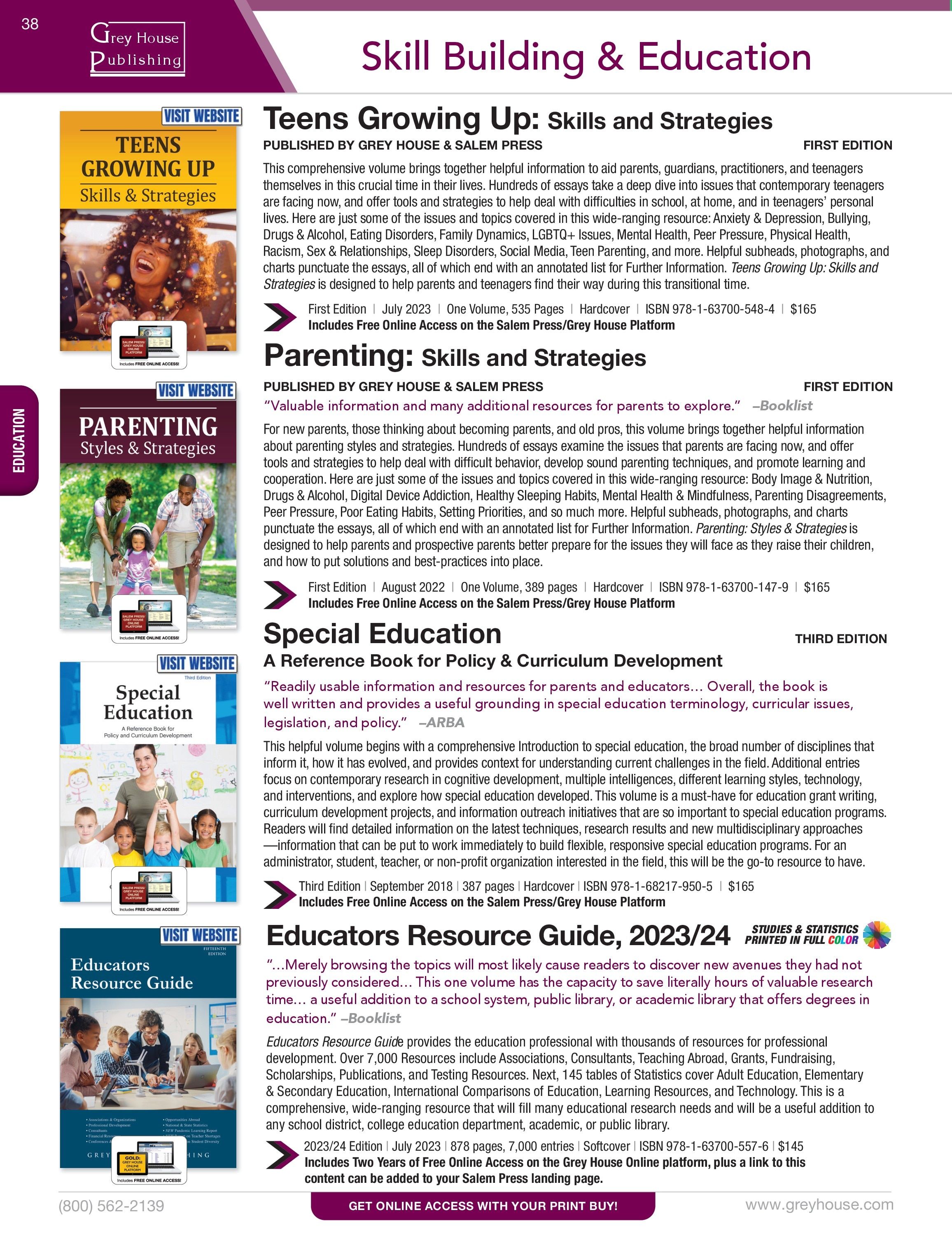 Grey House Publishing Publishing Catalog Weekly Ad January 1 - December 31, 2026