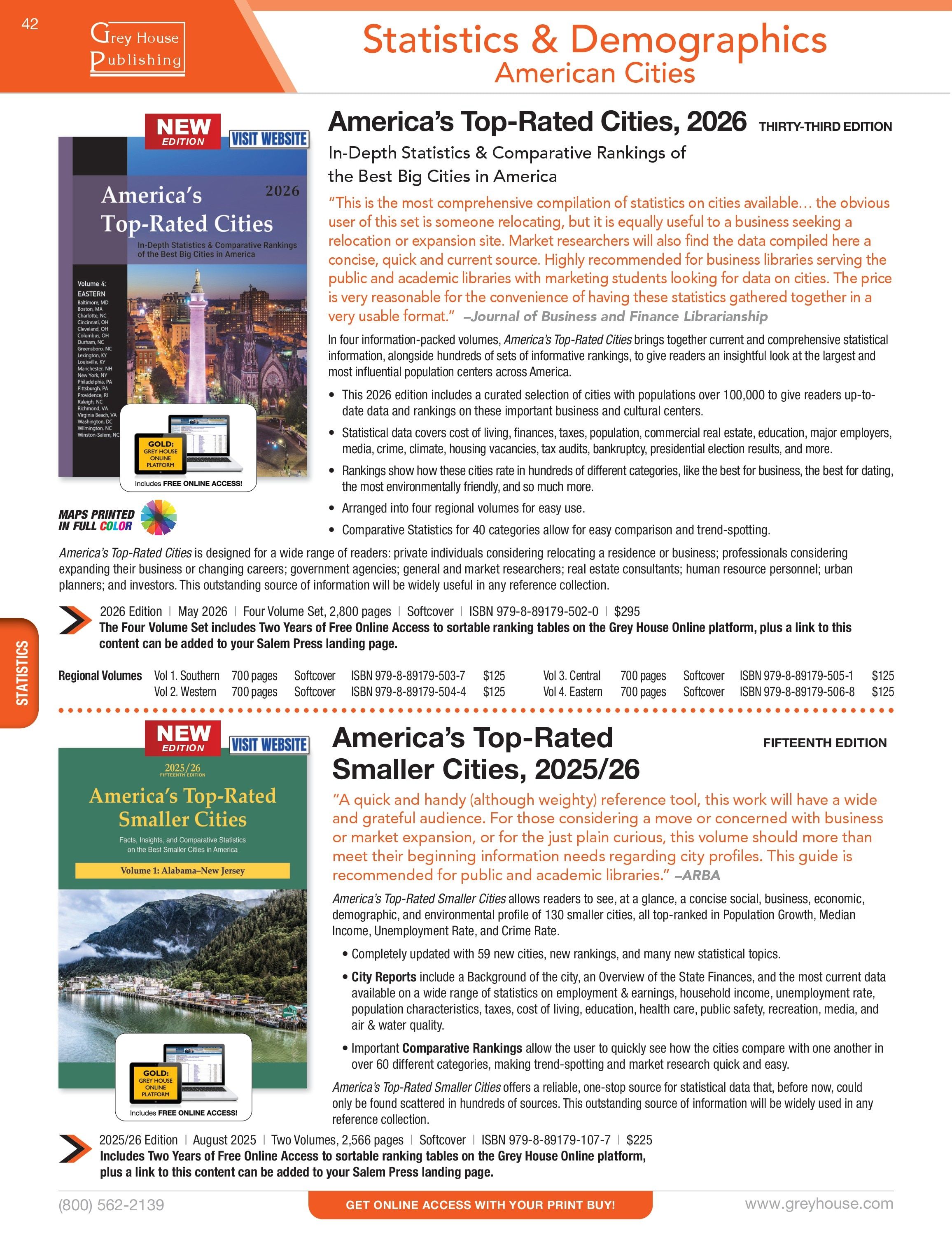 Grey House Publishing Publishing Catalog Weekly Ad January 1 - December 31, 2026