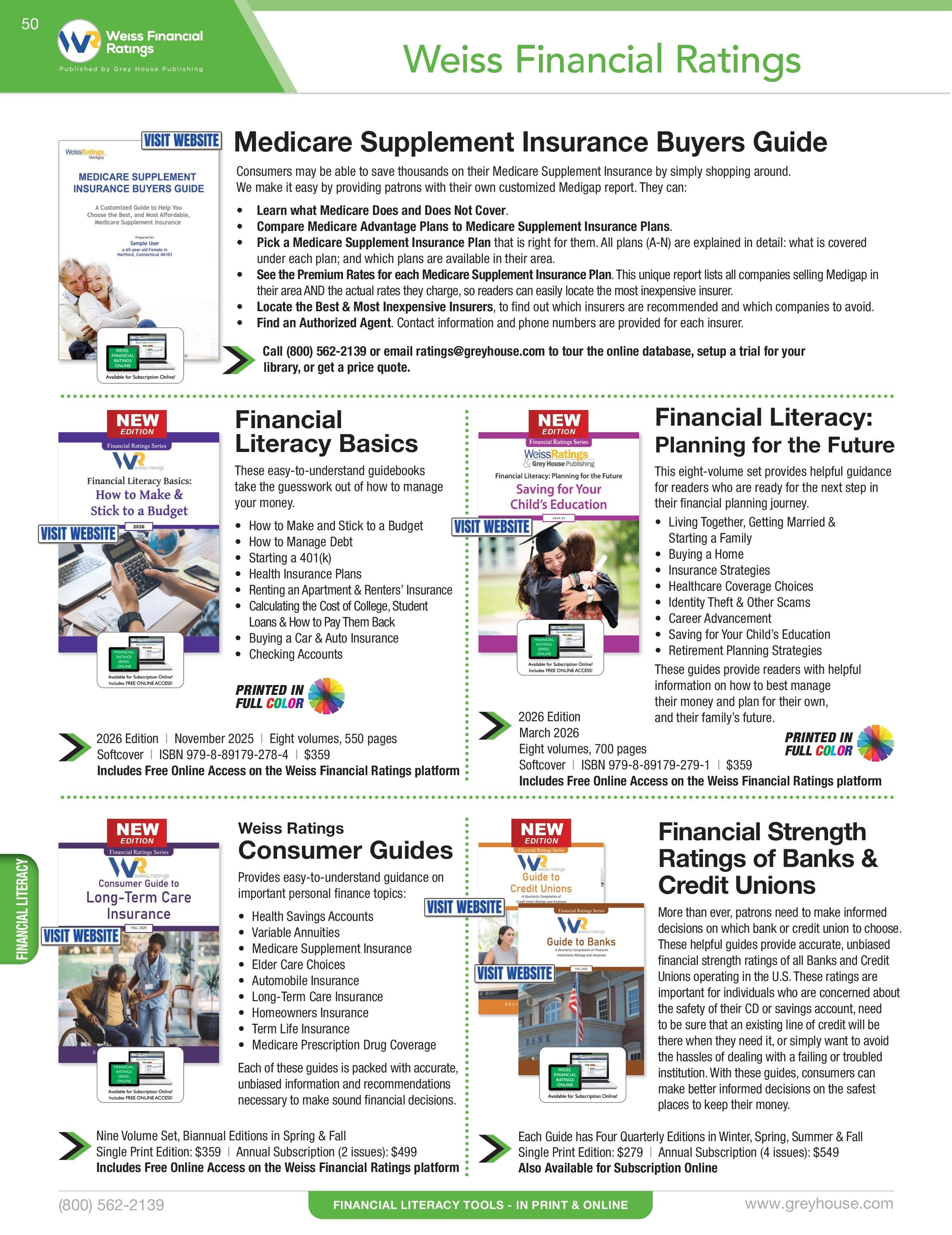 Grey House Publishing Publishing Catalog Weekly Ad January 1 - December 31, 2026