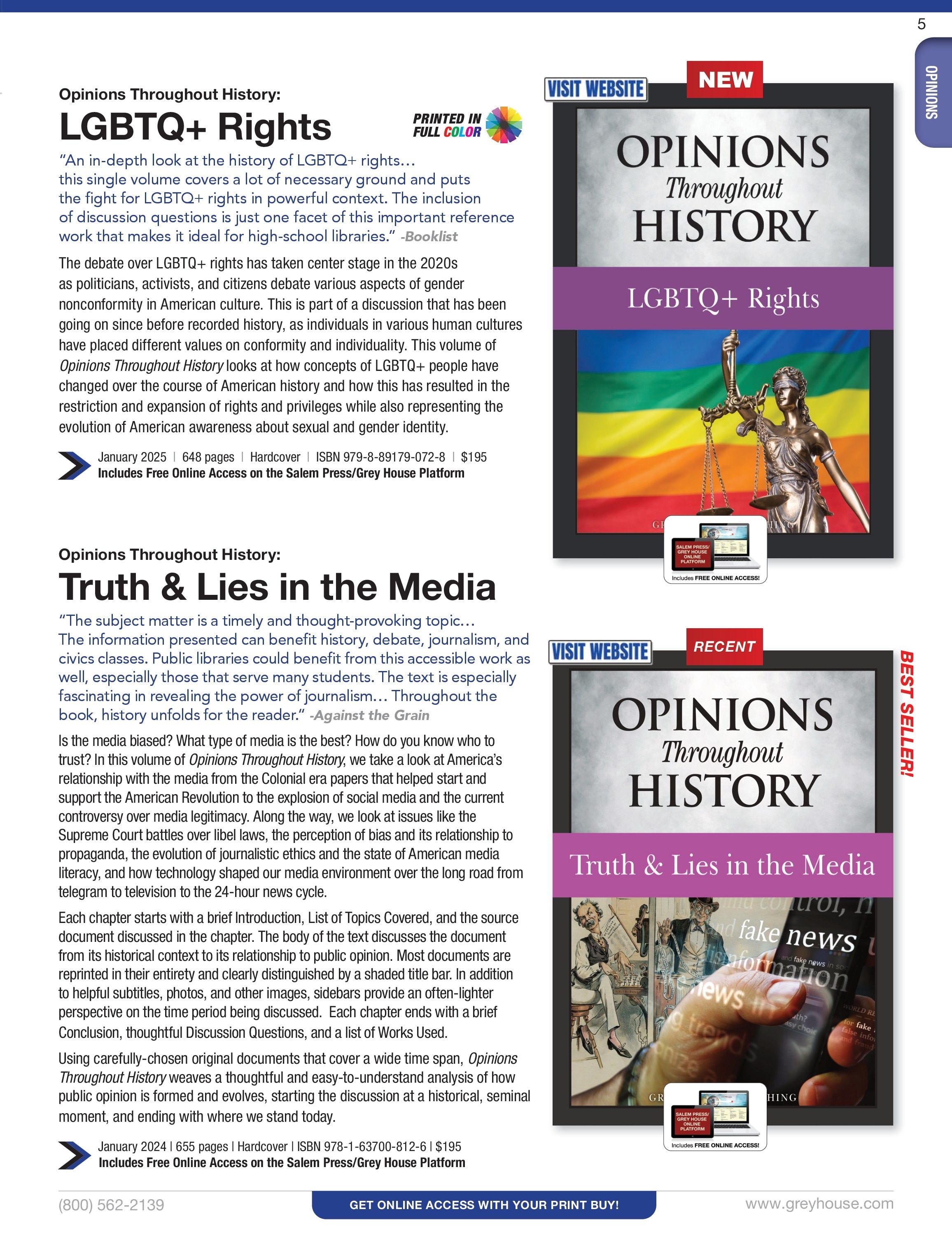 Grey House Publishing Publishing Catalog Weekly Ad January 1 - December 31, 2026