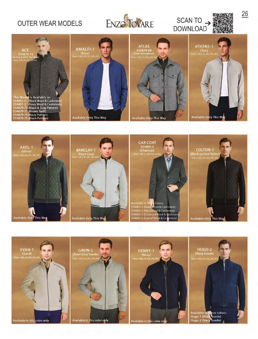 Gruppo Bravo Fall Apparel Catalog Weekly Ad January 1 - December 31, 2026