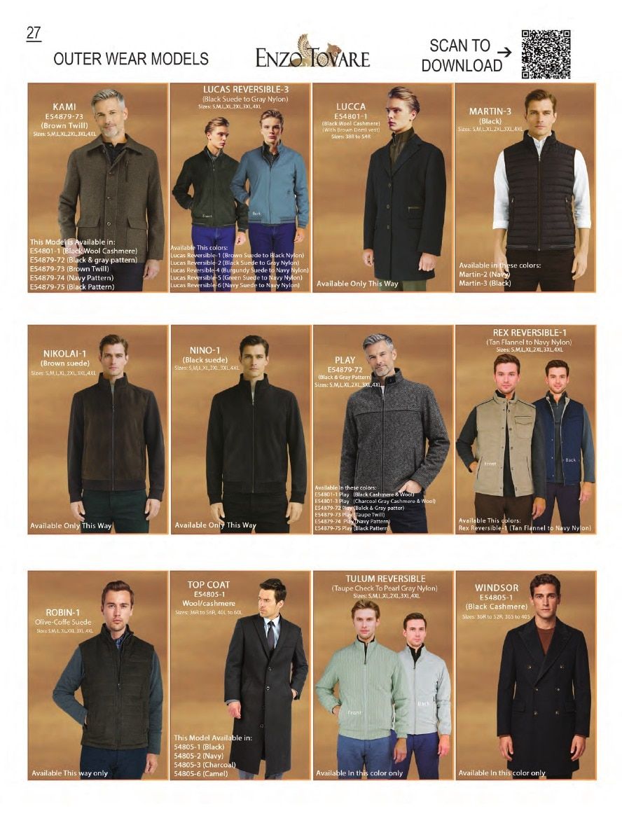 Gruppo Bravo Fall Apparel Catalog Weekly Ad January 1 - December 31, 2026