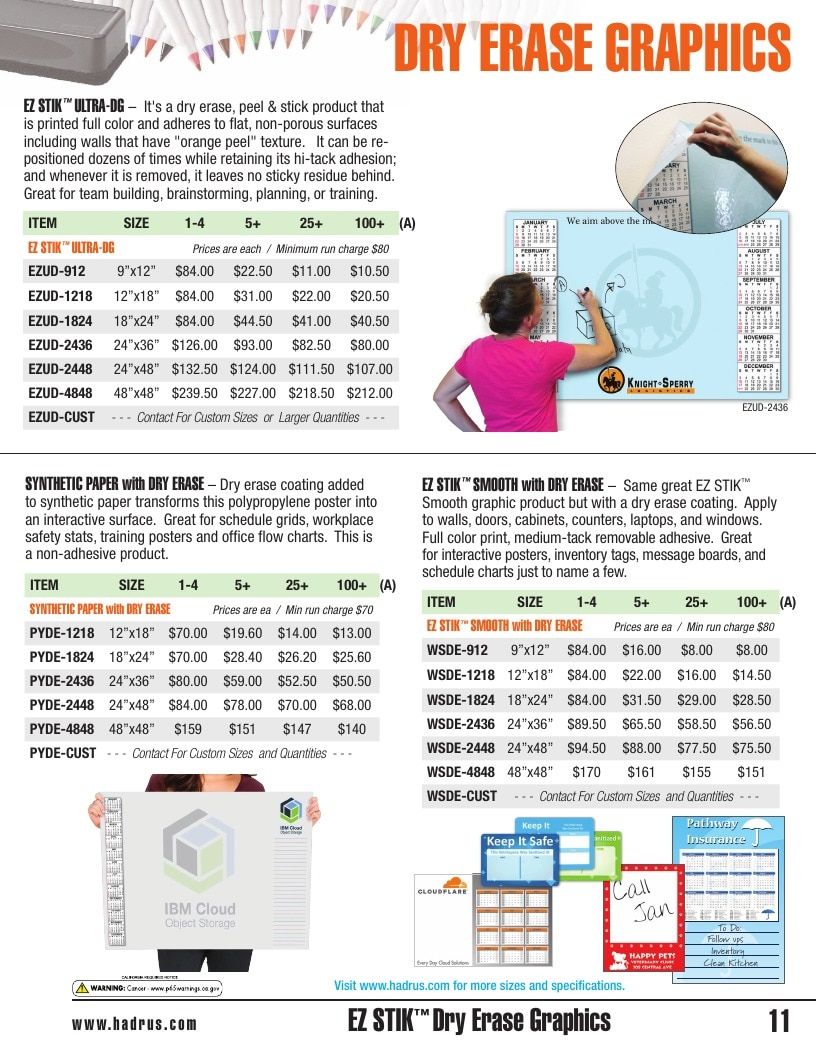 Hadrus Vinyl Graphics Vinyl Graphics Catalog Weekly Ad January 1 - December 31, 2026