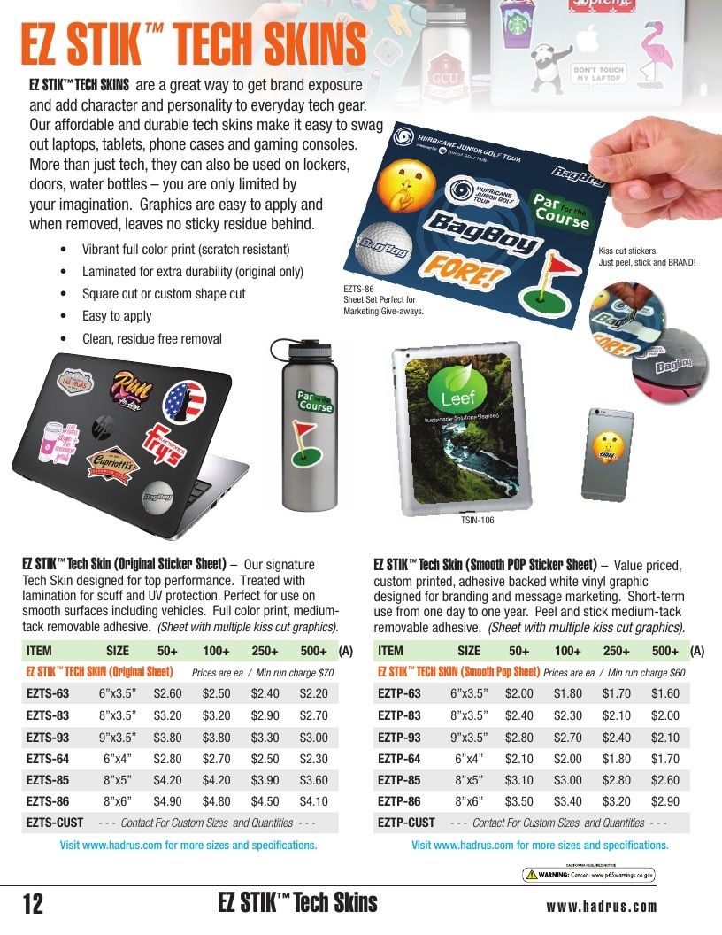 Hadrus Vinyl Graphics Vinyl Graphics Catalog Weekly Ad January 1 - December 31, 2026