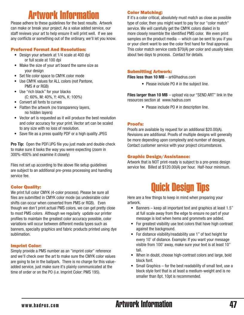 Hadrus Vinyl Graphics Vinyl Graphics Catalog Weekly Ad January 1 - December 31, 2026