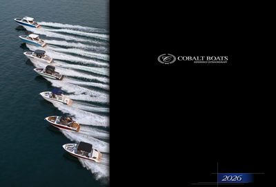 Hagadone Marine Group Cobalt Boats Catalog Weekly Ad January 1 - December 31, 2026