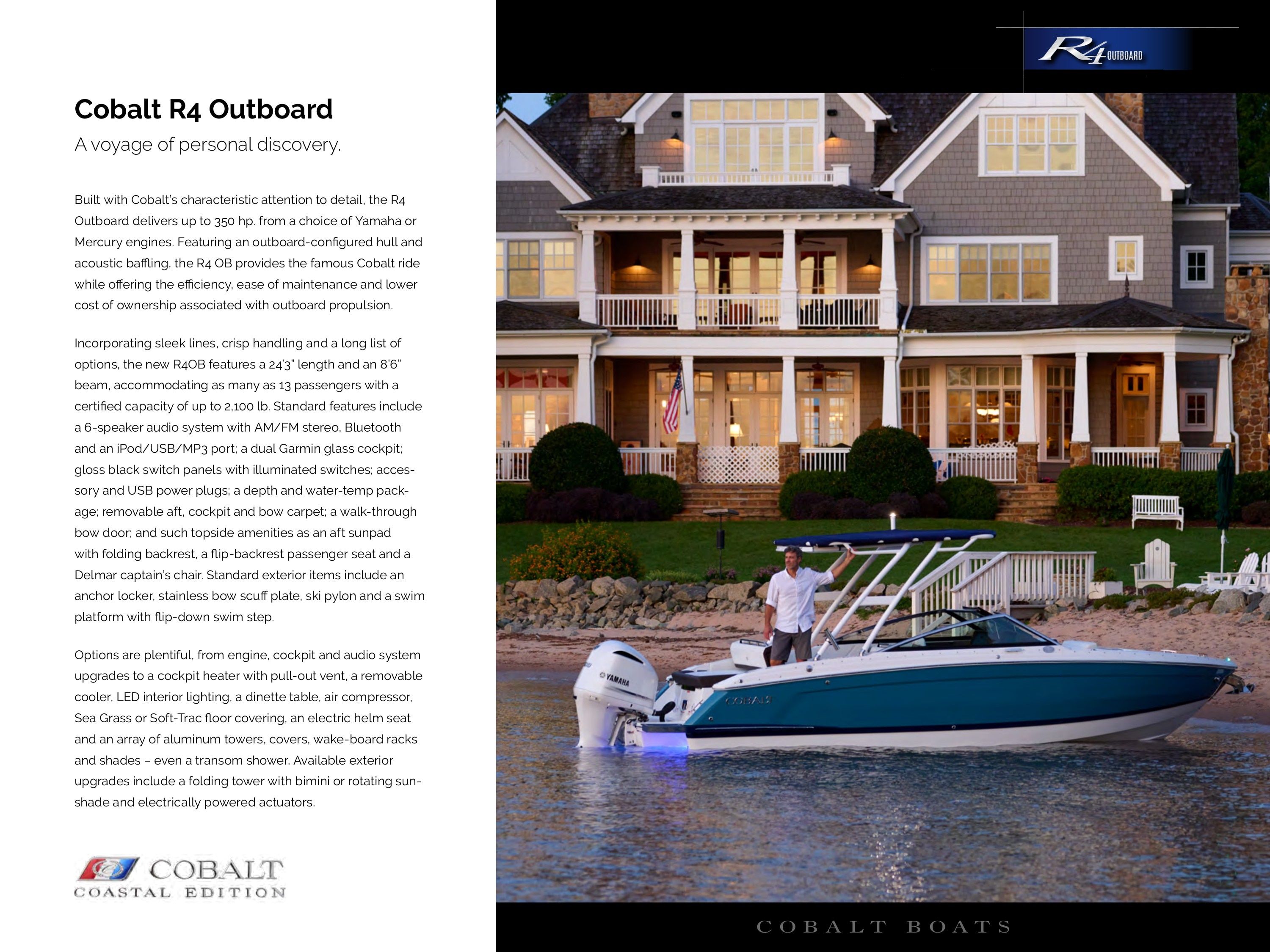 Hagadone Marine Group Cobalt Boats Catalog Weekly Ad January 1 - December 31, 2026