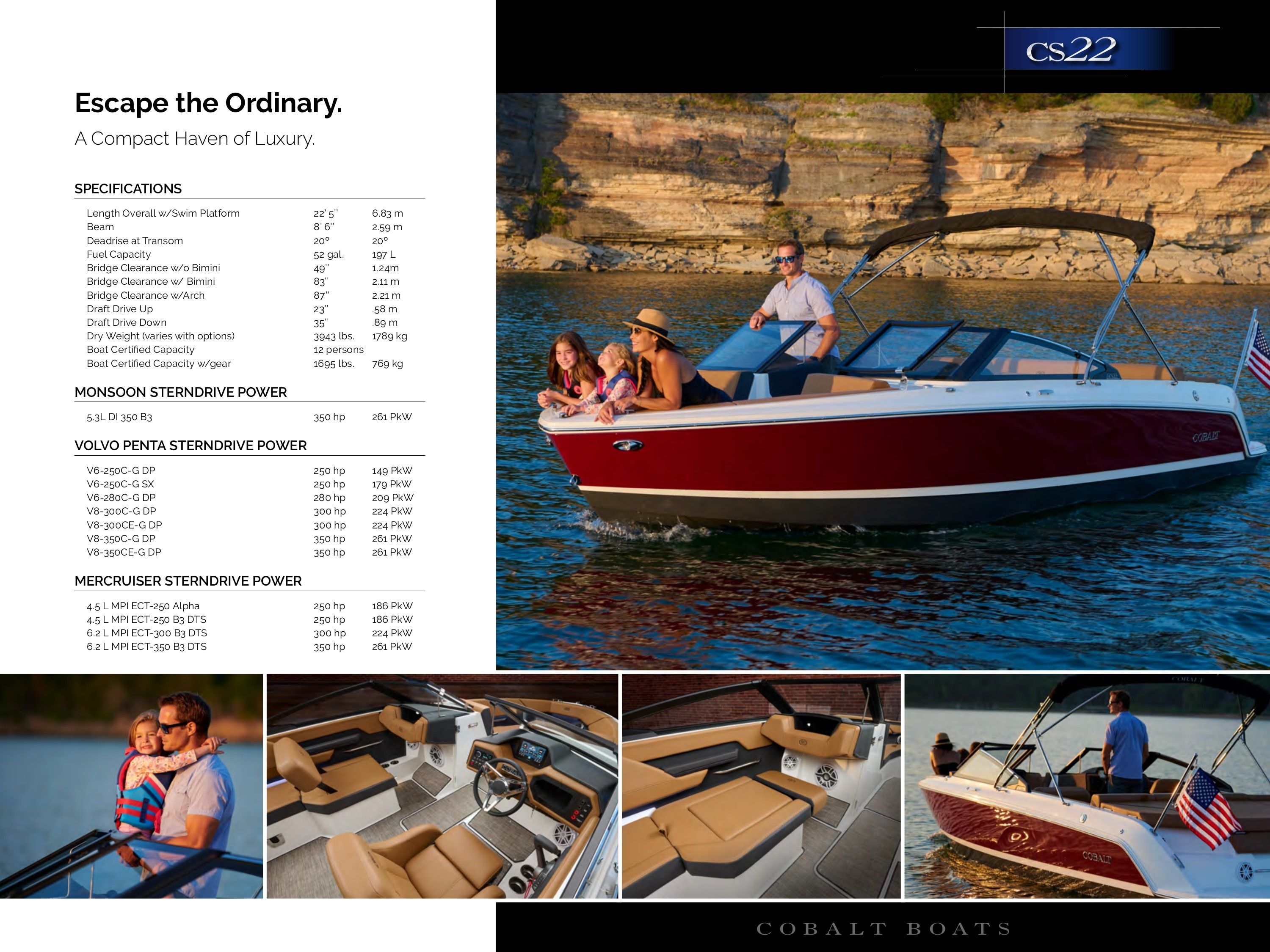 Hagadone Marine Group Cobalt Boats Catalog Weekly Ad January 1 - December 31, 2026
