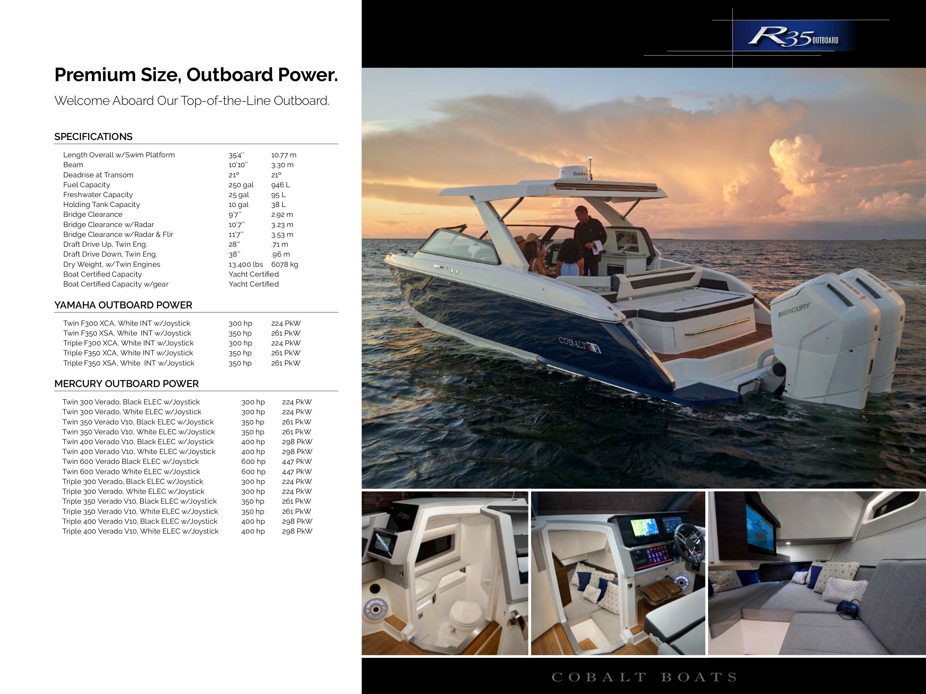 Hagadone Marine Group Cobalt Boats Catalog Weekly Ad January 1 - December 31, 2026