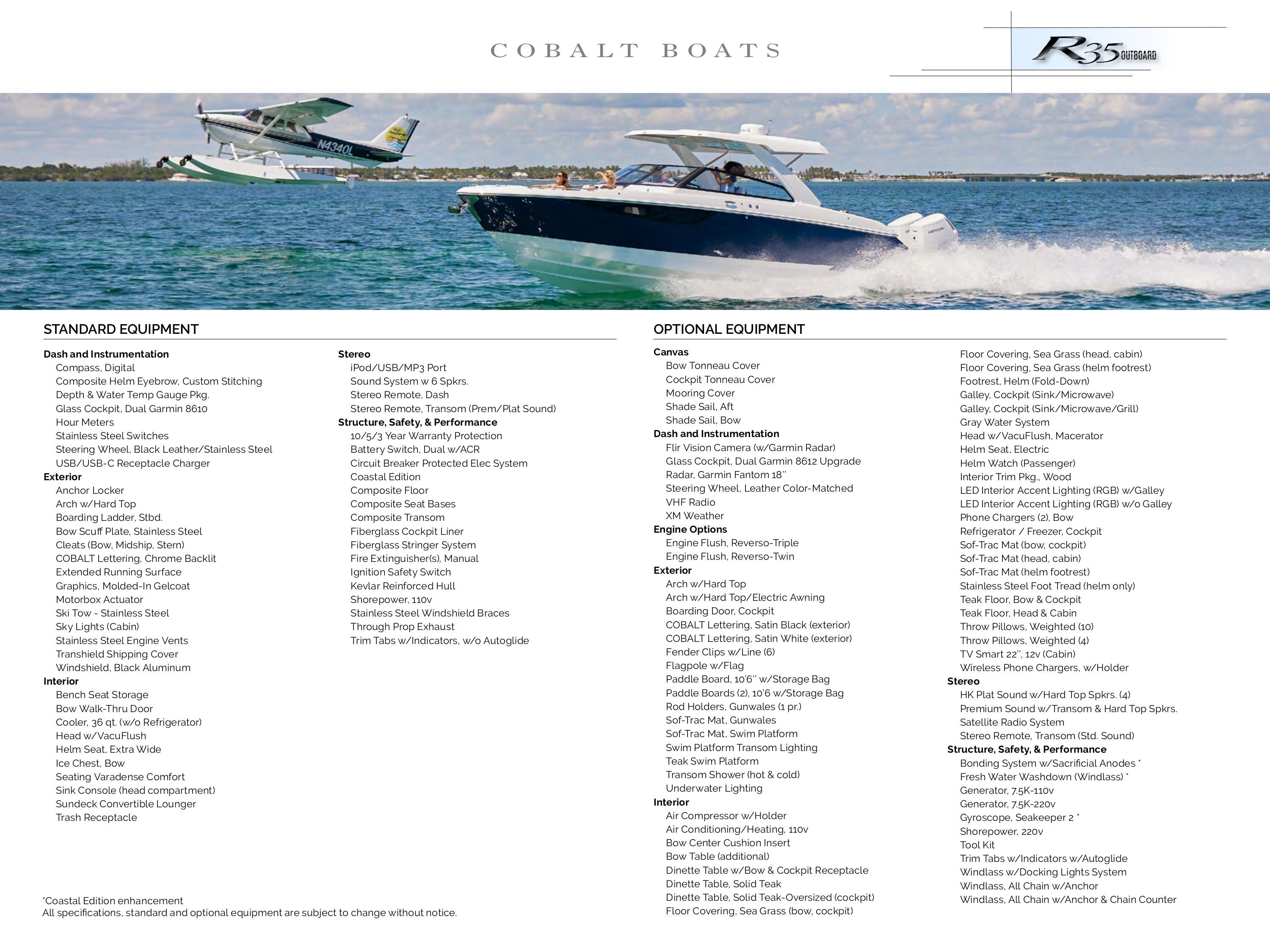 Hagadone Marine Group Cobalt Boats Catalog Weekly Ad January 1 - December 31, 2026