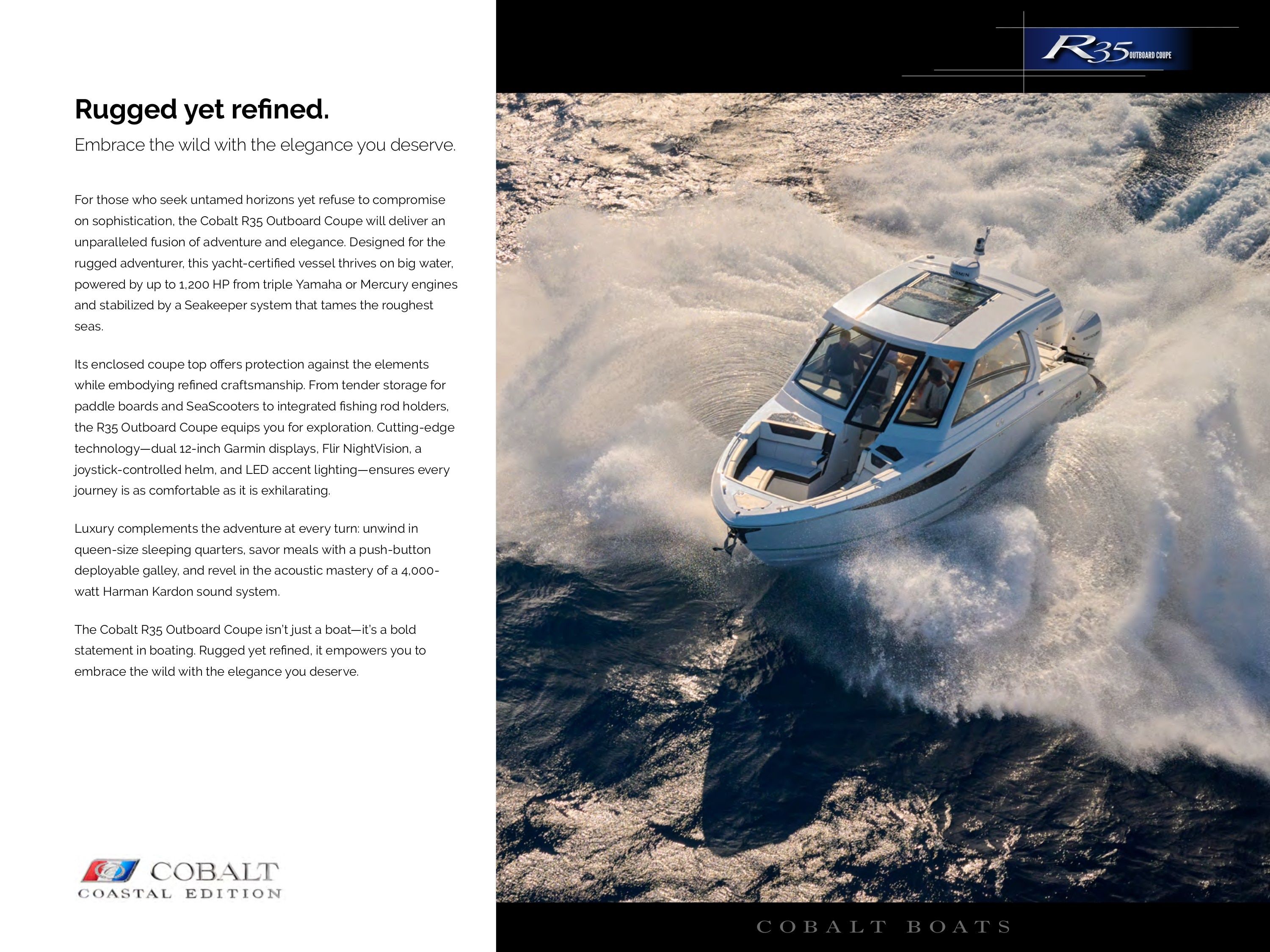 Hagadone Marine Group Cobalt Boats Catalog Weekly Ad January 1 - December 31, 2026