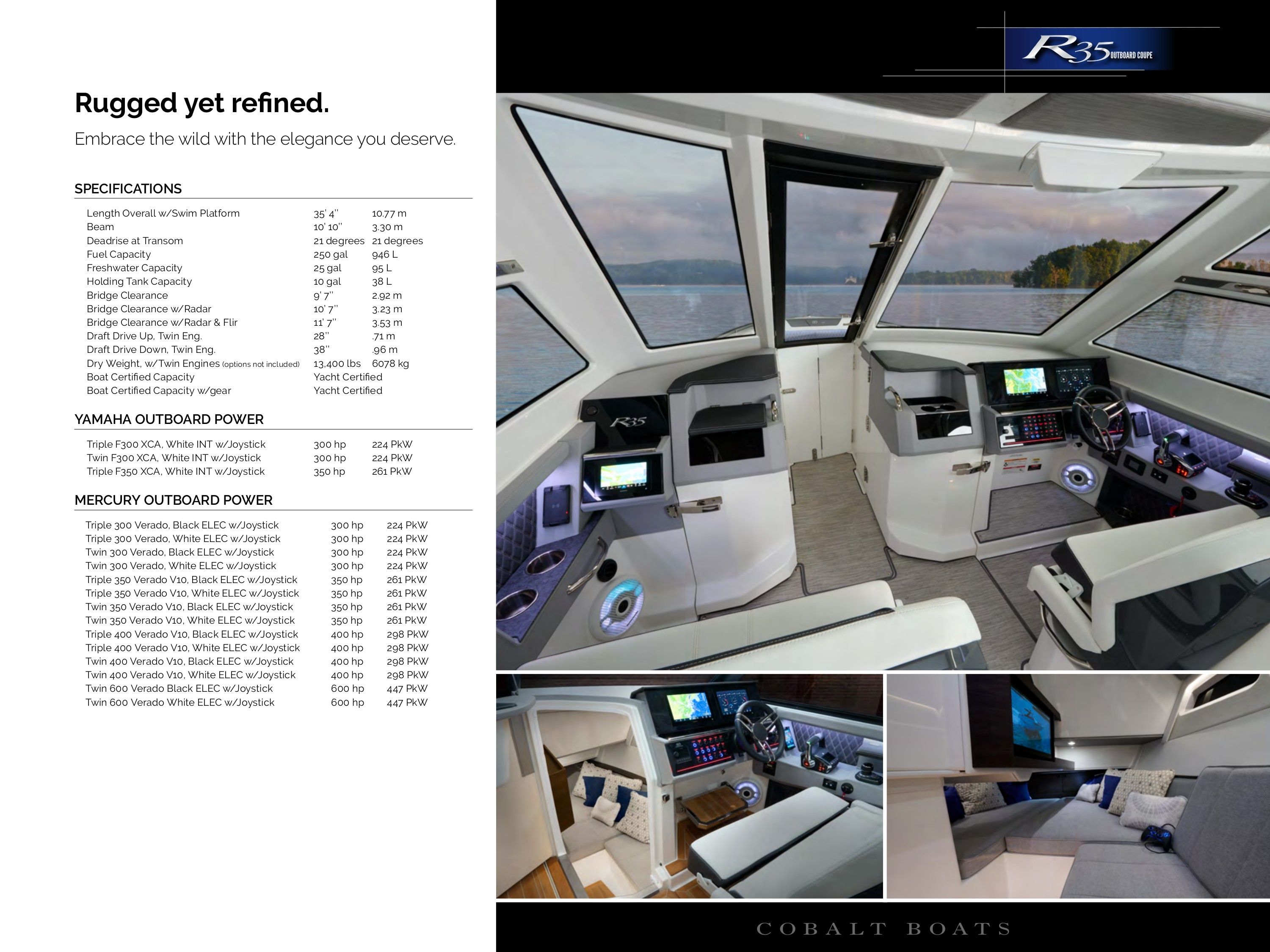Hagadone Marine Group Cobalt Boats Catalog Weekly Ad January 1 - December 31, 2026