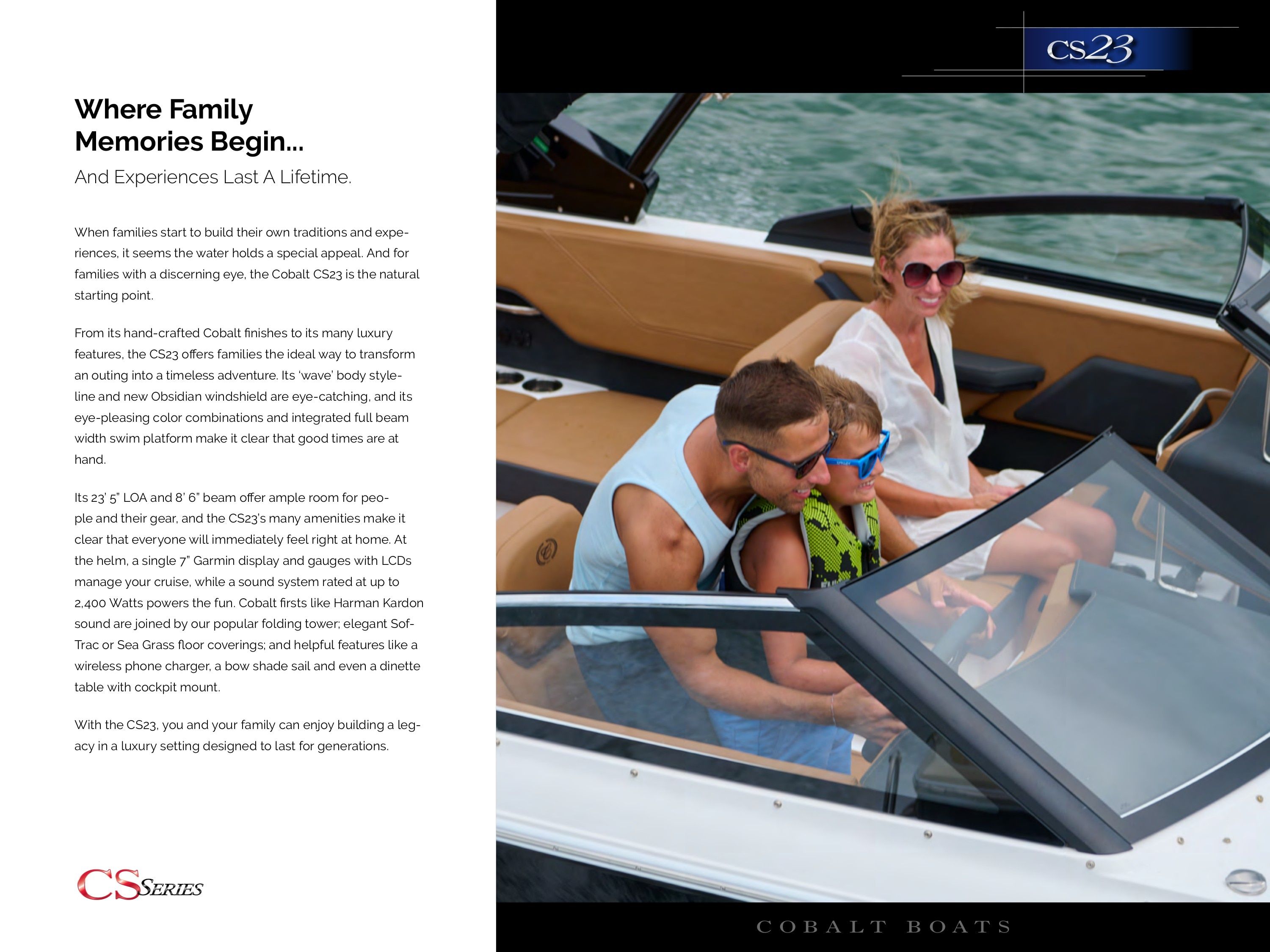 Hagadone Marine Group Cobalt Boats Catalog Weekly Ad January 1 - December 31, 2026