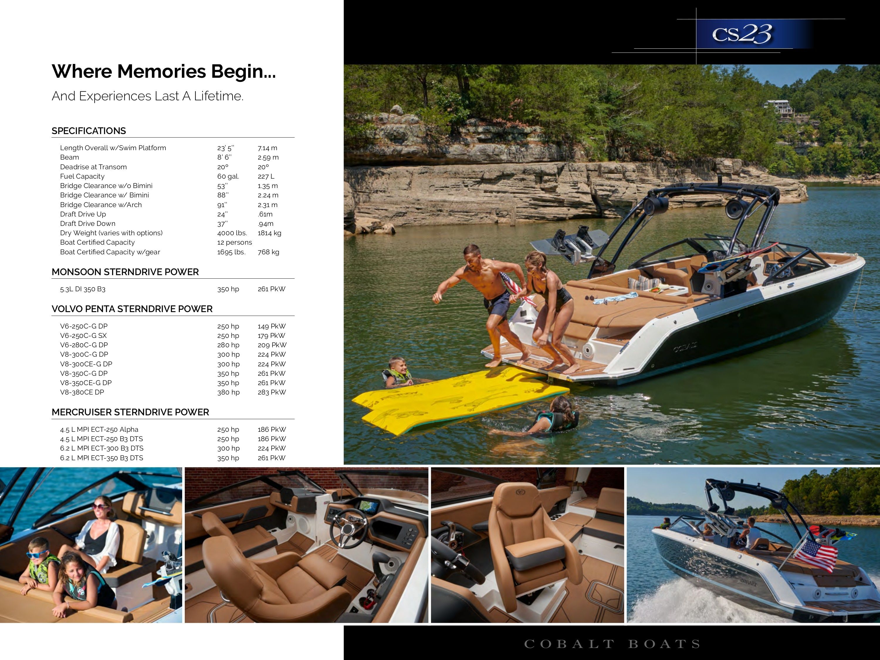 Hagadone Marine Group Cobalt Boats Catalog Weekly Ad January 1 - December 31, 2026