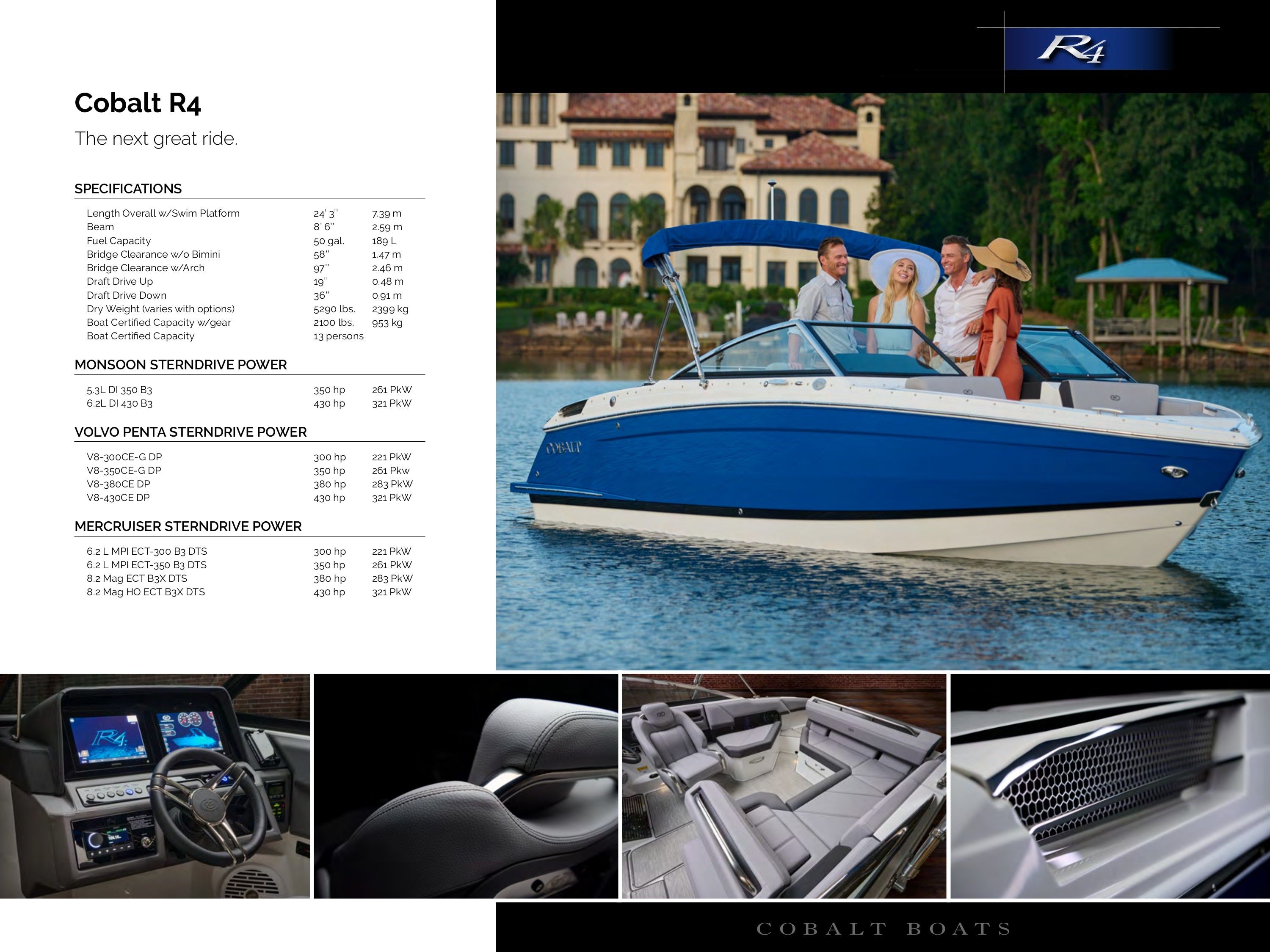 Hagadone Marine Group Cobalt Boats Catalog Weekly Ad January 1 - December 31, 2026