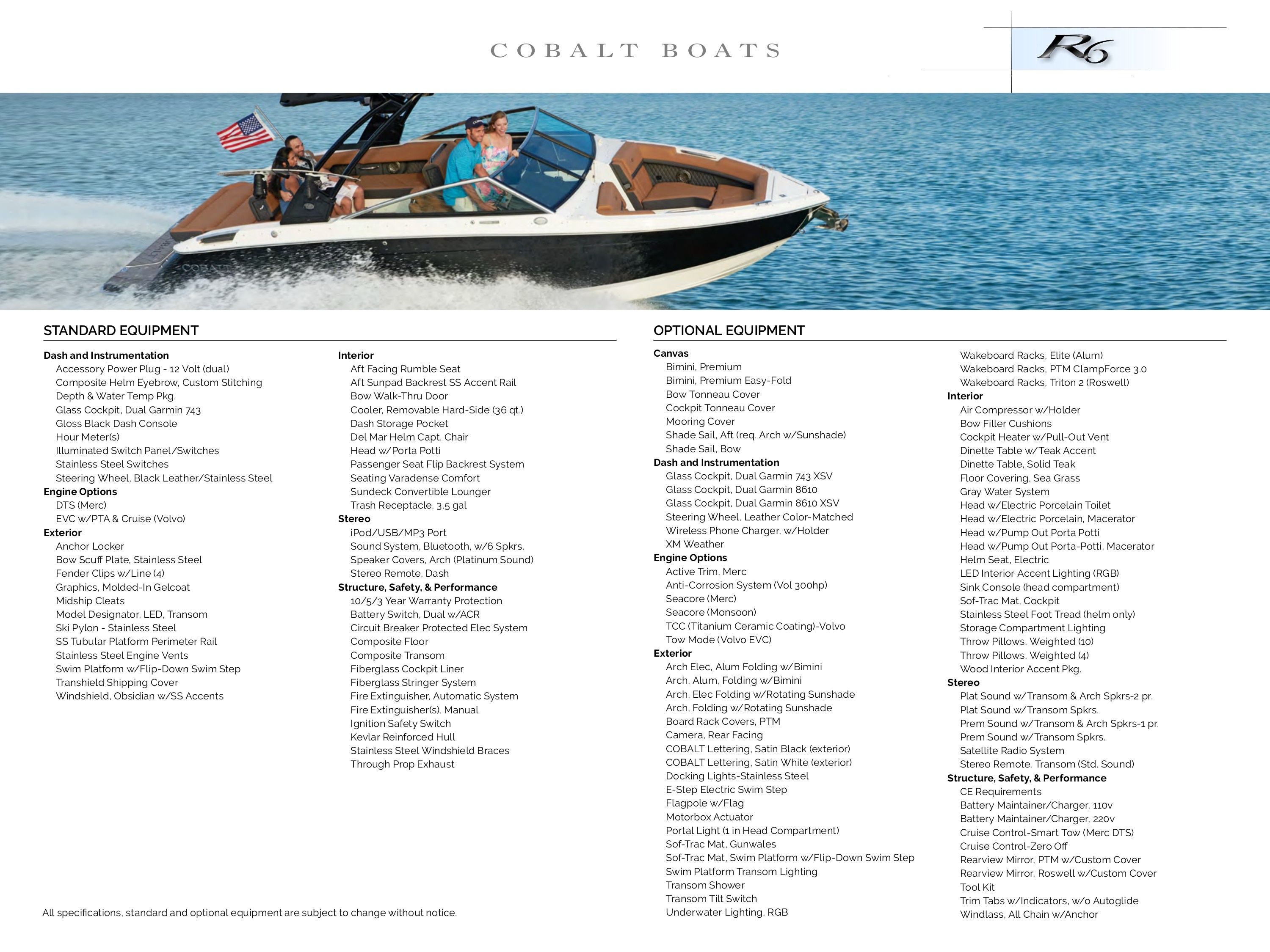 Hagadone Marine Group Cobalt Boats Catalog Weekly Ad January 1 - December 31, 2026