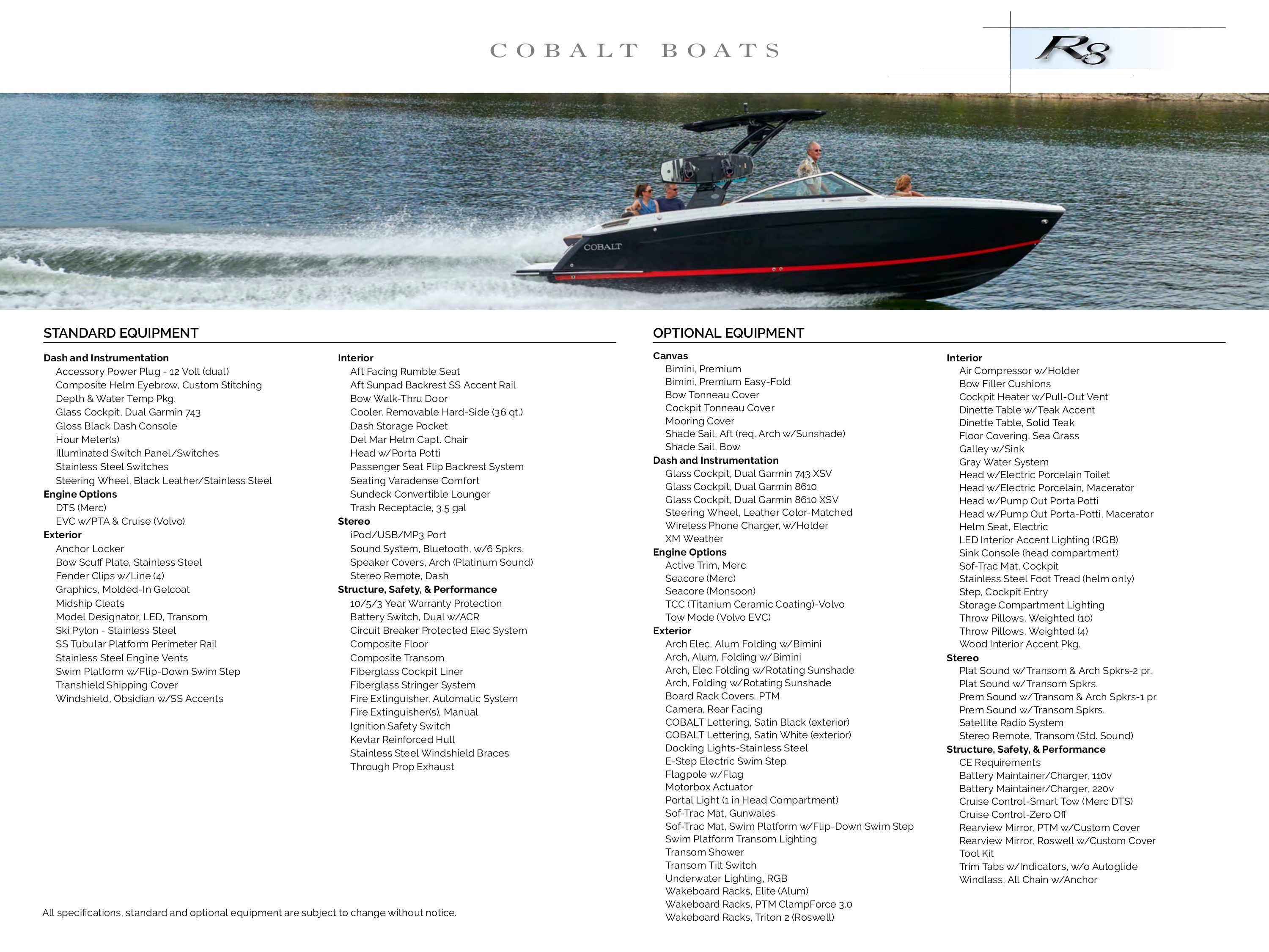 Hagadone Marine Group Cobalt Boats Catalog Weekly Ad January 1 - December 31, 2026