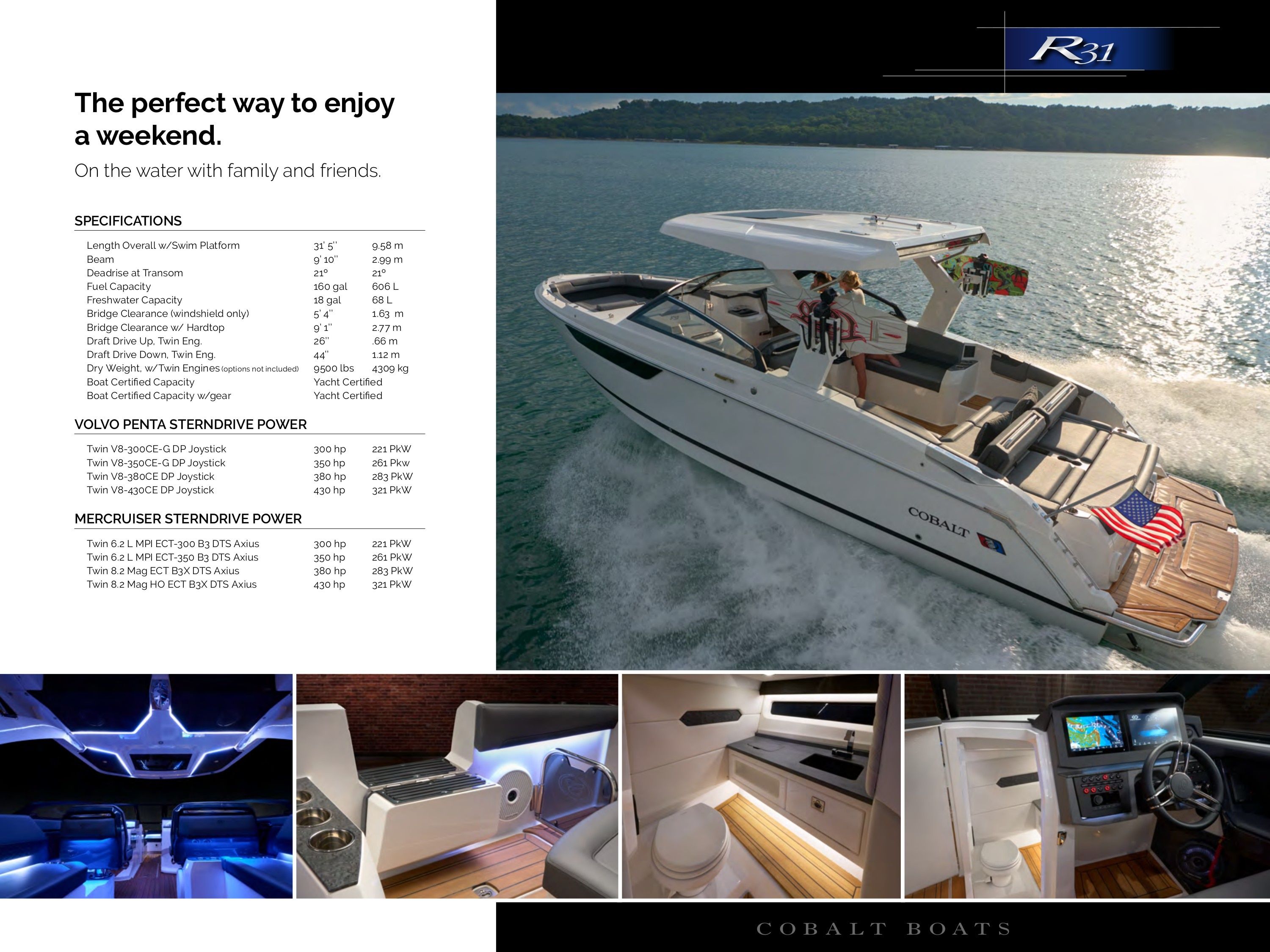 Hagadone Marine Group Cobalt Boats Catalog Weekly Ad January 1 - December 31, 2026