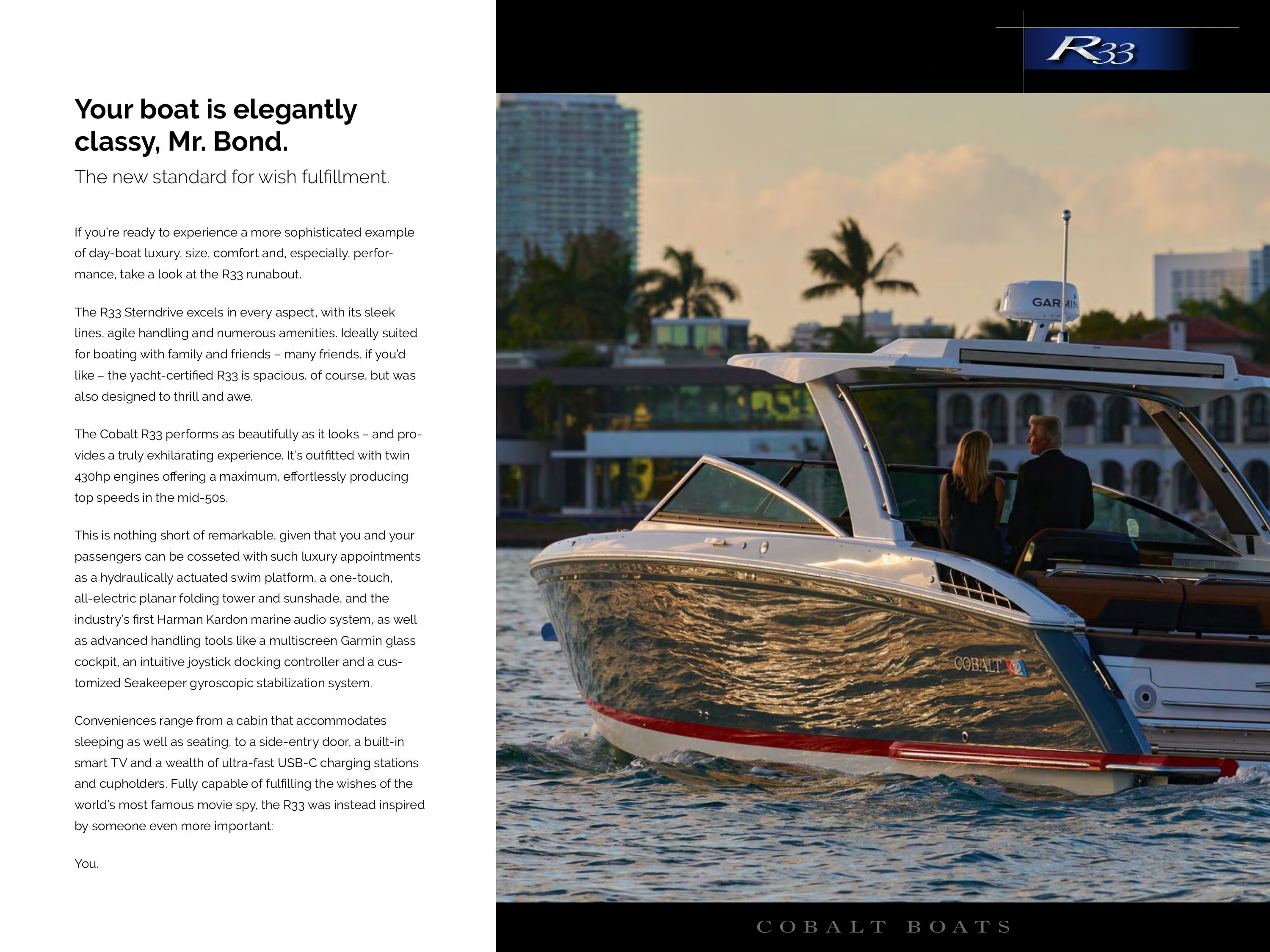 Hagadone Marine Group Cobalt Boats Catalog Weekly Ad January 1 - December 31, 2026