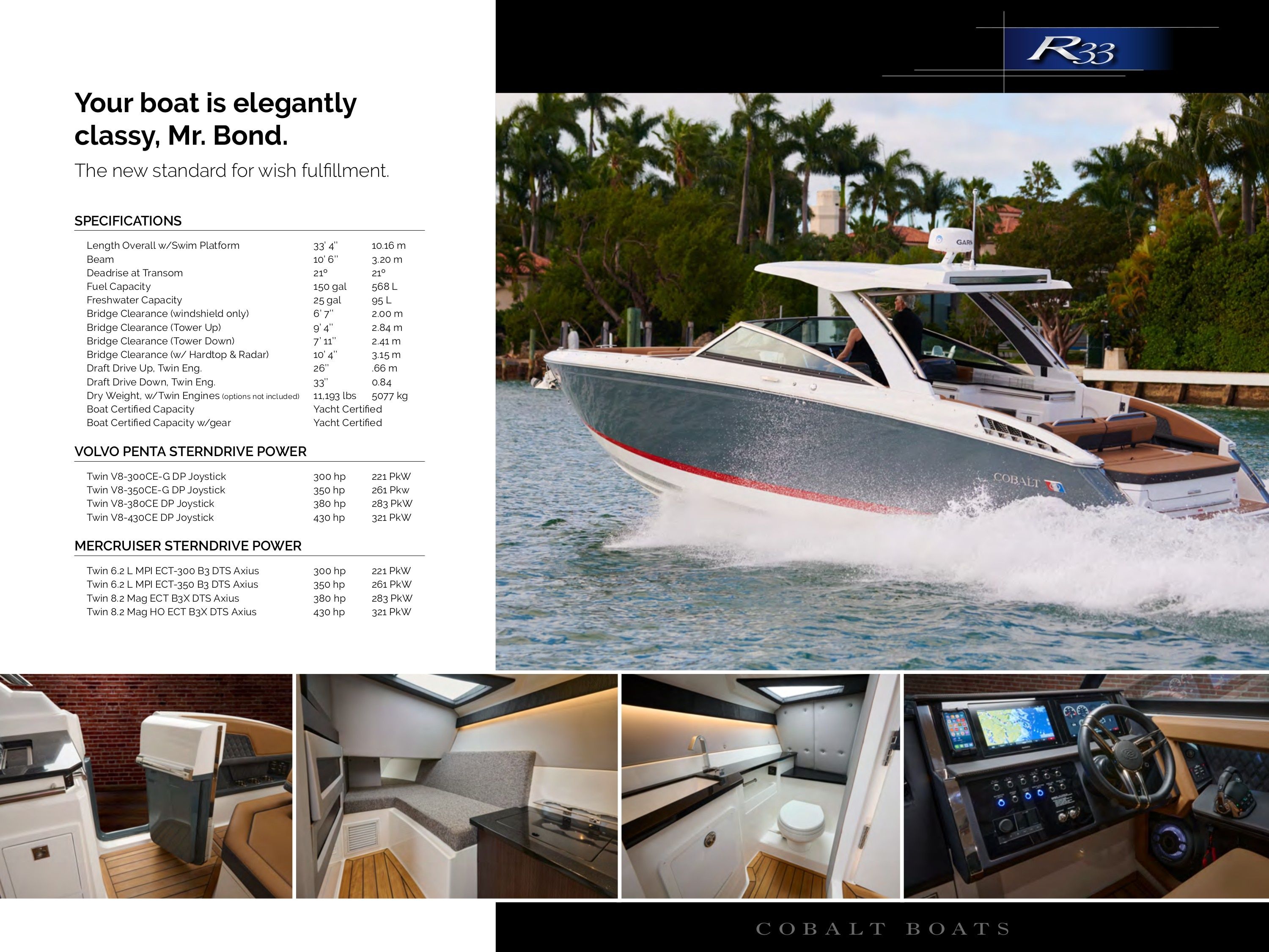 Hagadone Marine Group Cobalt Boats Catalog Weekly Ad January 1 - December 31, 2026