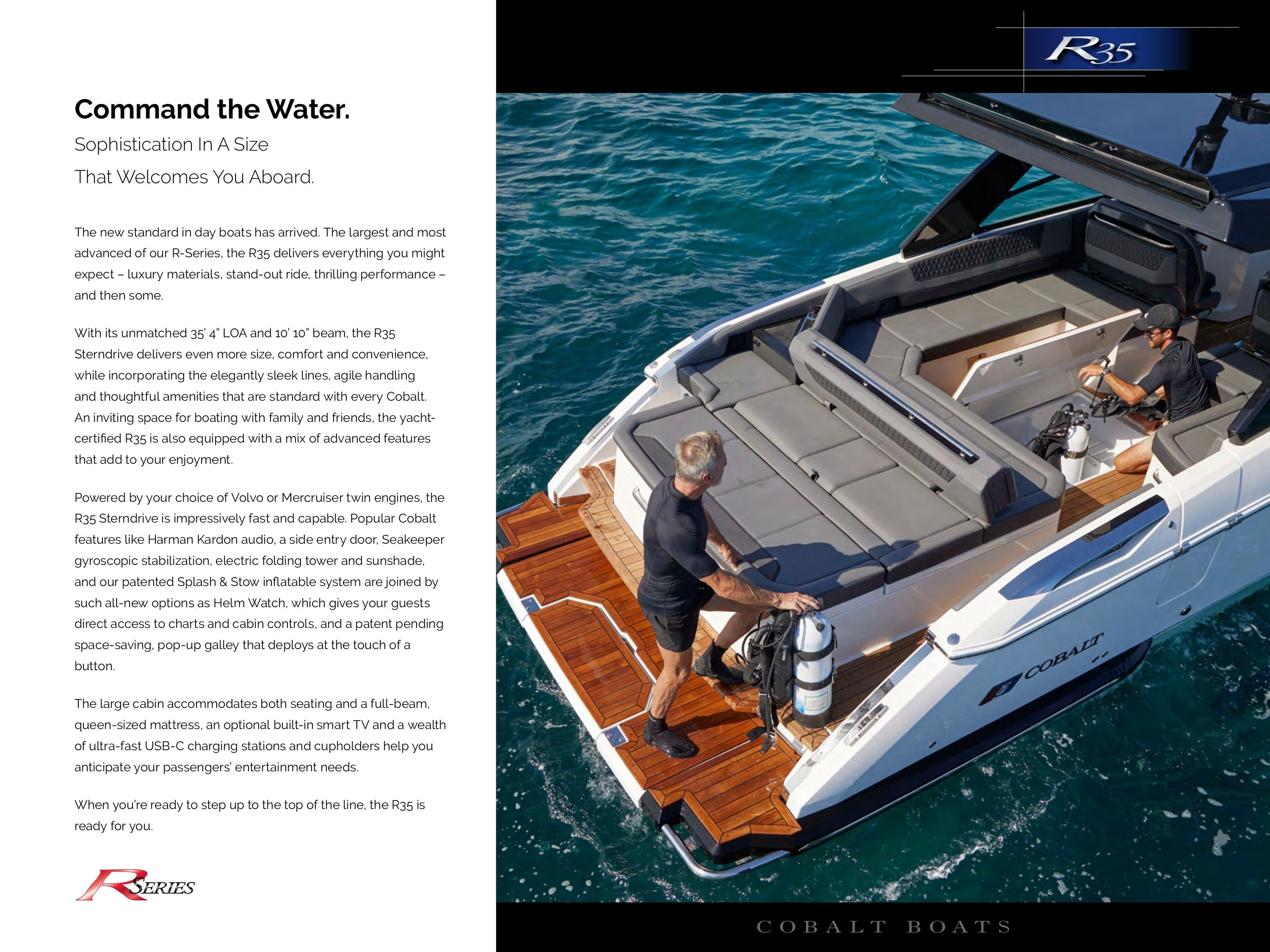 Hagadone Marine Group Cobalt Boats Catalog Weekly Ad January 1 - December 31, 2026