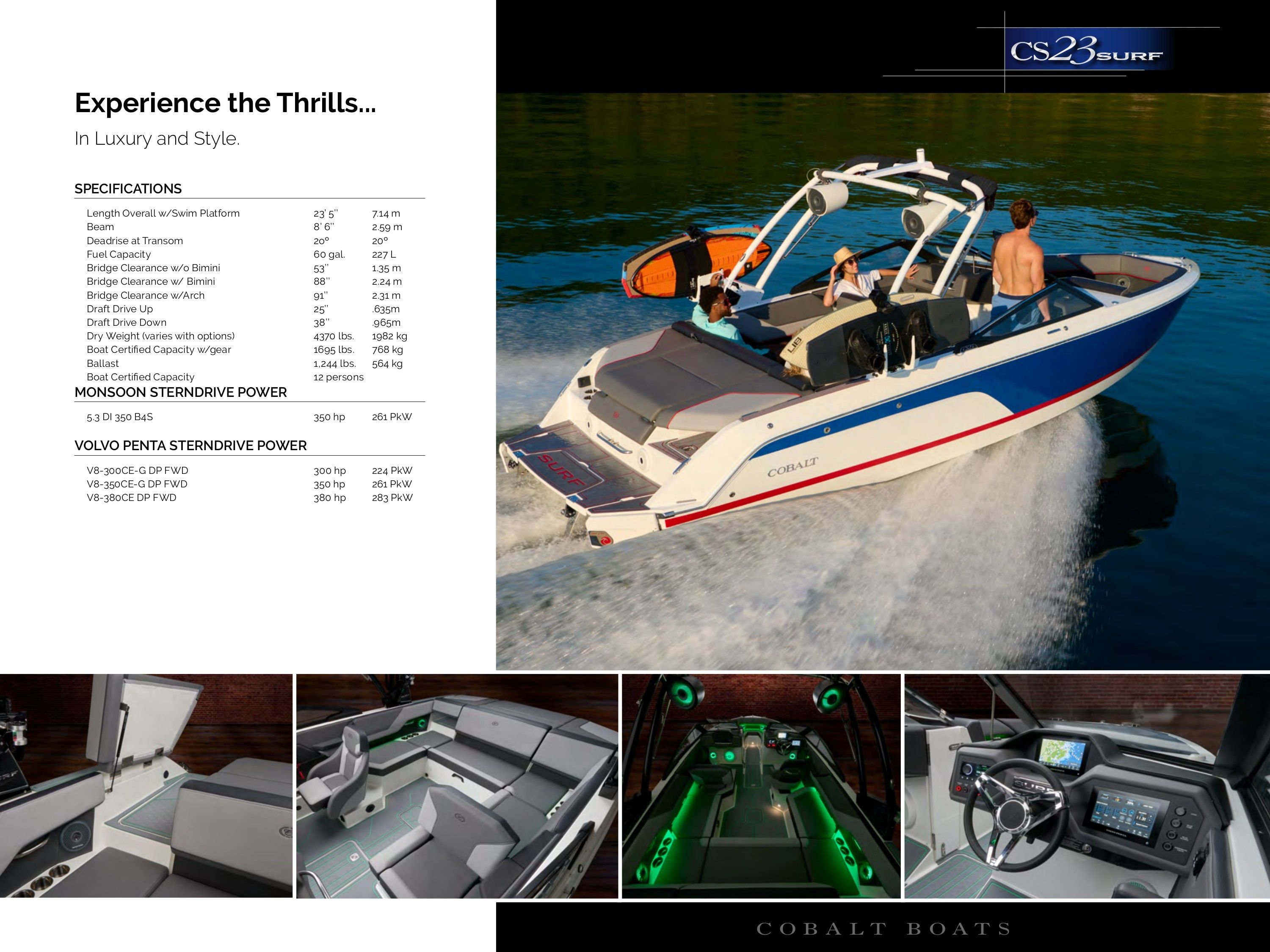 Hagadone Marine Group Cobalt Boats Catalog Weekly Ad January 1 - December 31, 2026