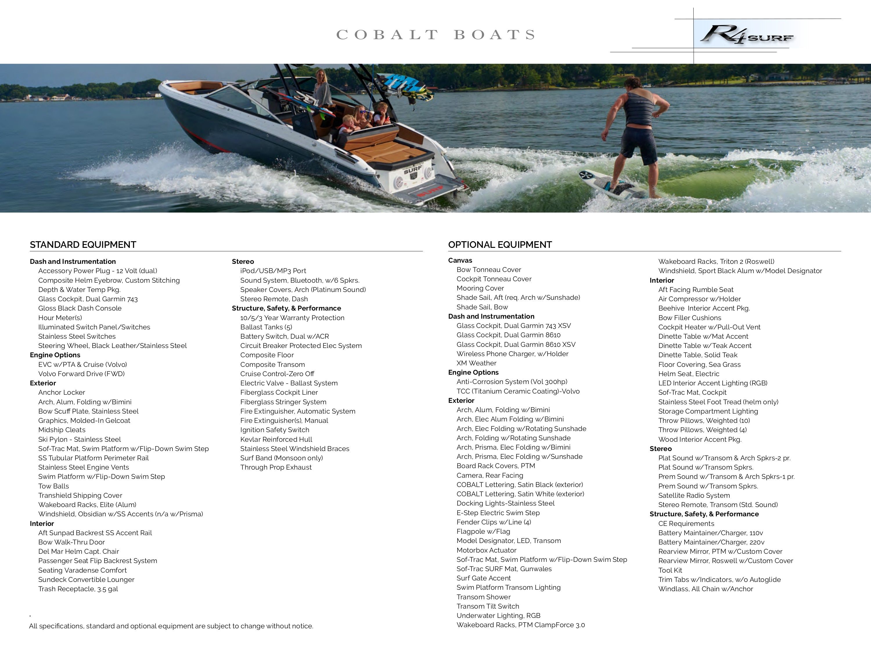 Hagadone Marine Group Cobalt Boats Catalog Weekly Ad January 1 - December 31, 2026
