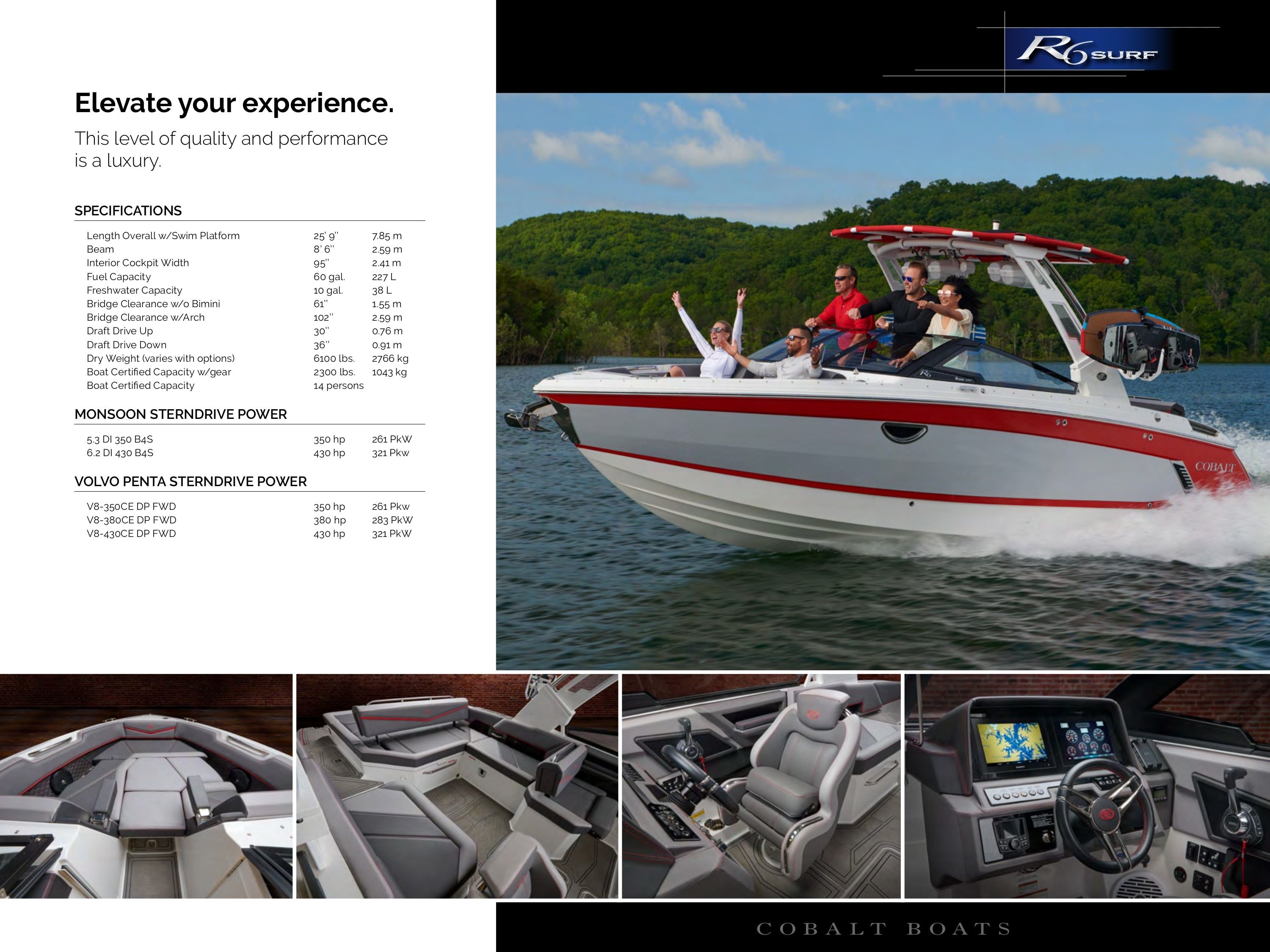 Hagadone Marine Group Cobalt Boats Catalog Weekly Ad January 1 - December 31, 2026