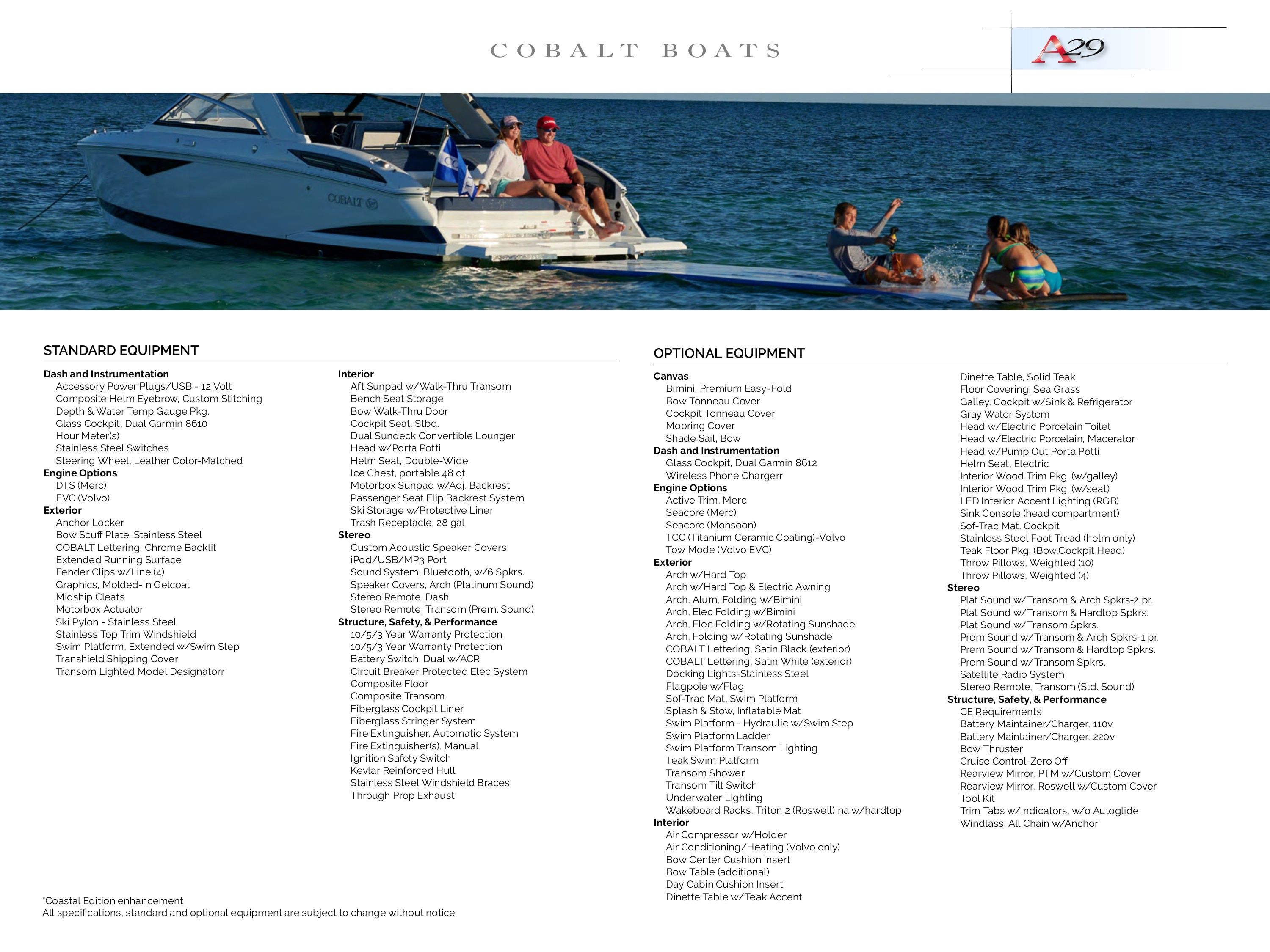 Hagadone Marine Group Cobalt Boats Catalog Weekly Ad January 1 - December 31, 2026