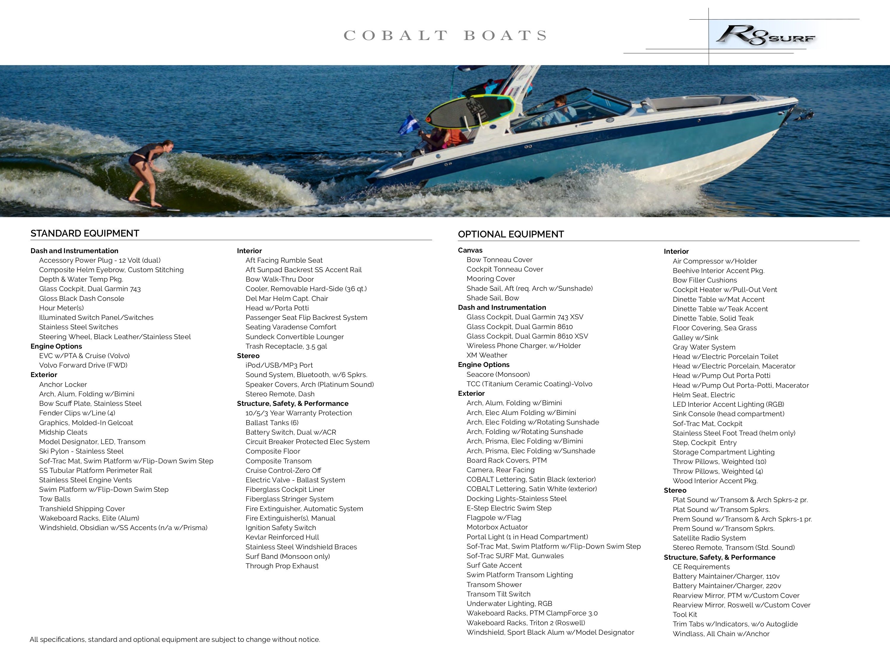 Hagadone Marine Group Cobalt Boats Catalog Weekly Ad January 1 - December 31, 2026