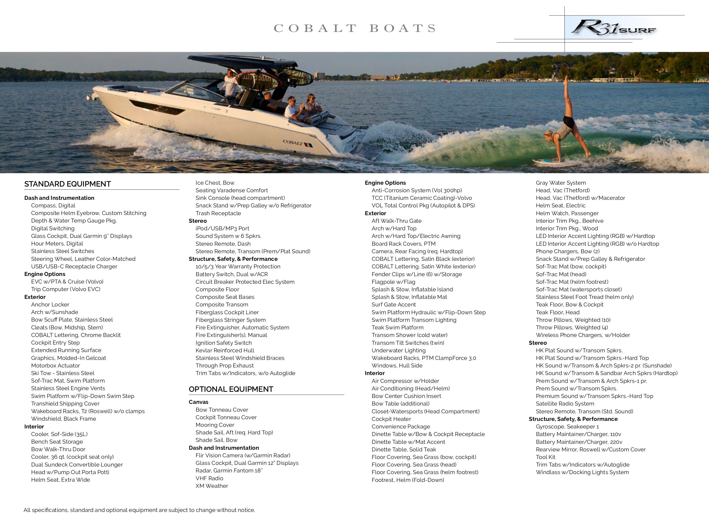 Hagadone Marine Group Cobalt Boats Catalog Weekly Ad January 1 - December 31, 2026
