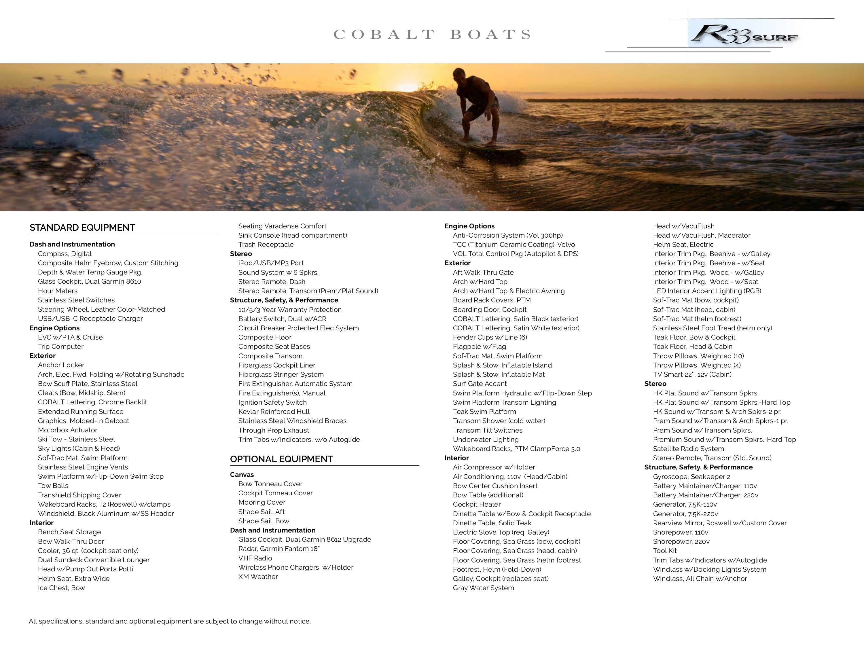 Hagadone Marine Group Cobalt Boats Catalog Weekly Ad January 1 - December 31, 2026