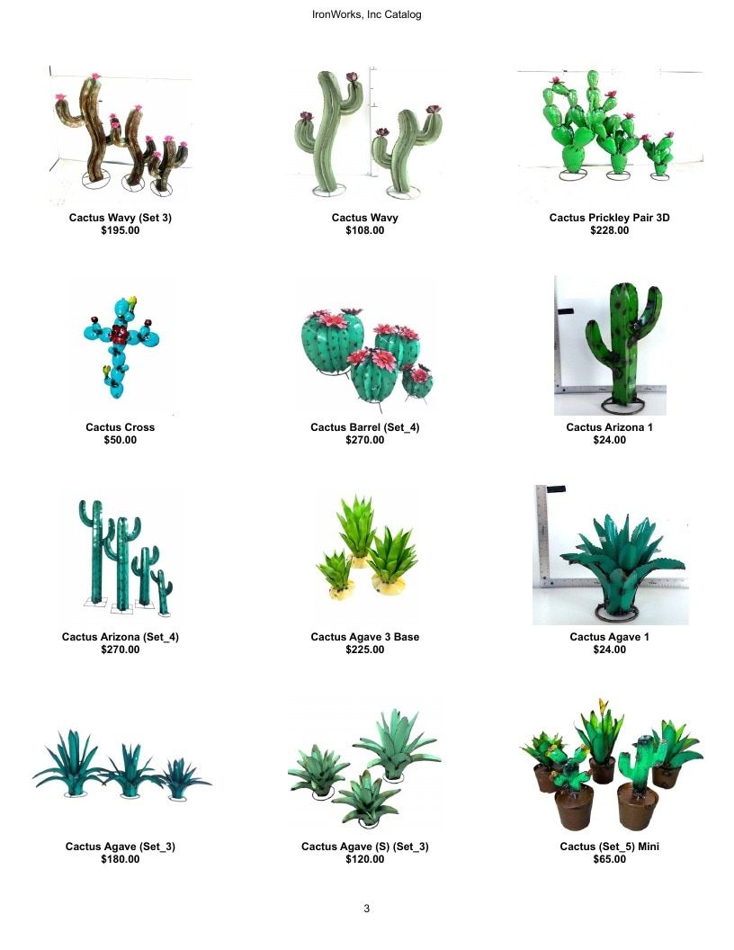 IronWorks, Inc. Garden Iron Products Catalog Weekly Ad January 1 - December 31, 2026