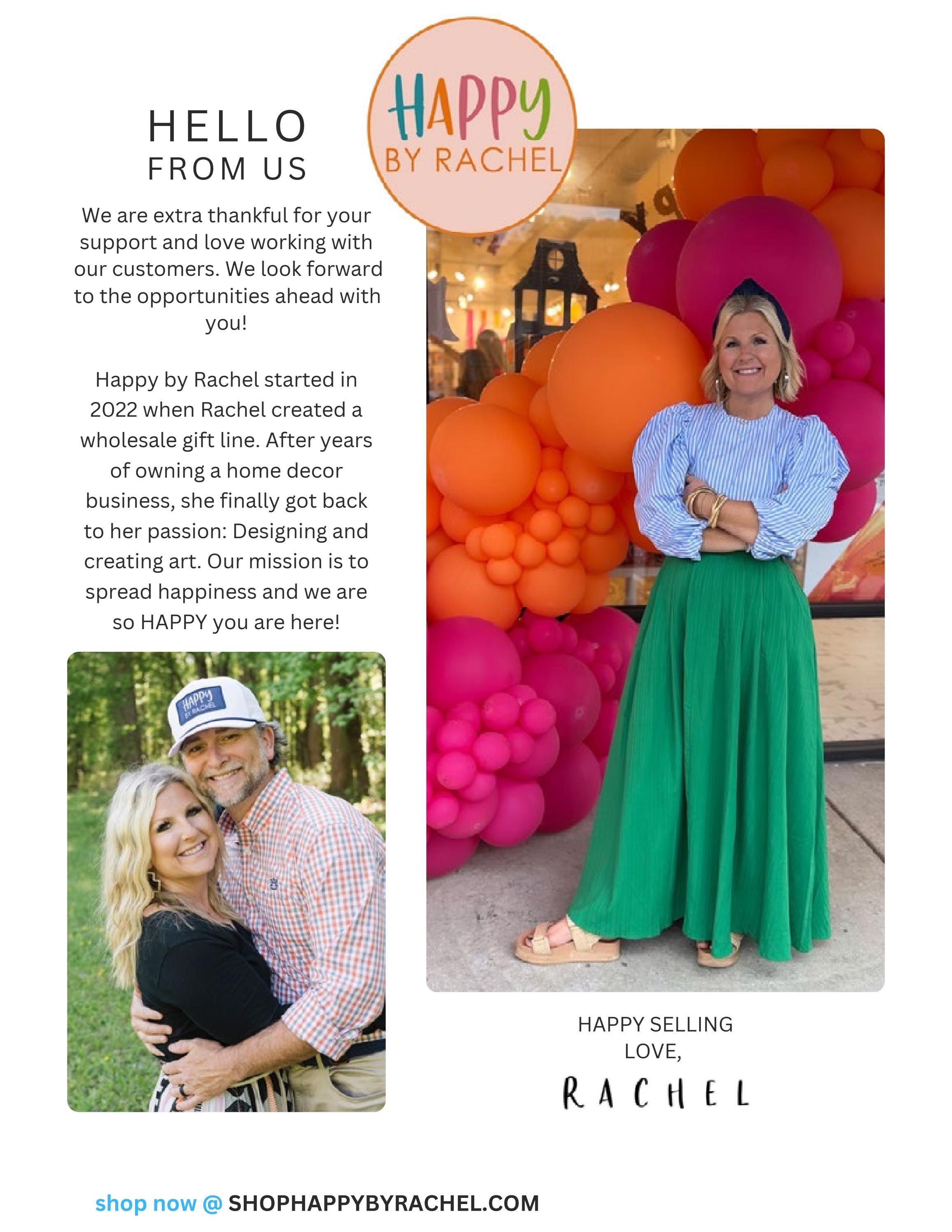 Happy by Rachel Annual Gift Catalog Weekly Ad January 1 - December 31, 2026