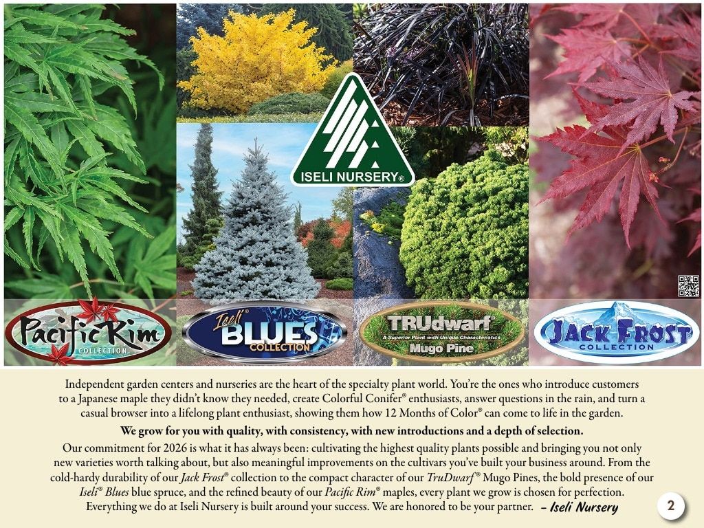 Iseli Nursery Wholesale Nursery Catalog Weekly Ad January 1, 2026 - December 31, 2027