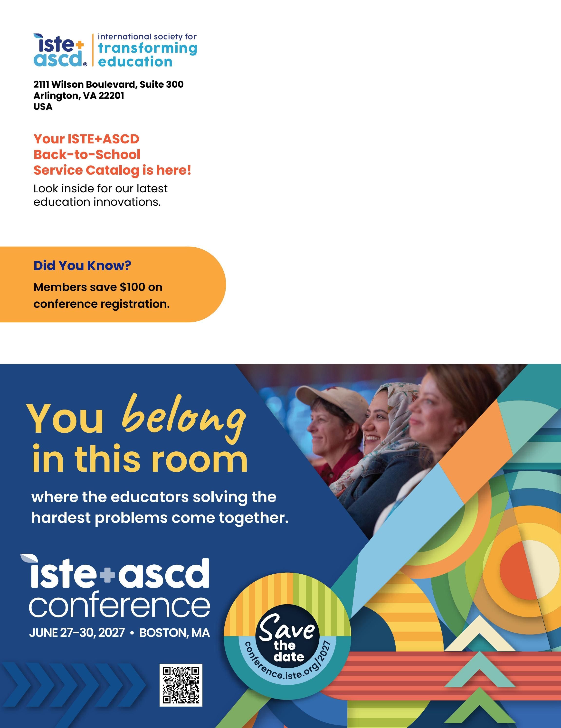 ISTE+ASCD Back to School Catalog Weekly Ad January 1 - December 31, 2026
