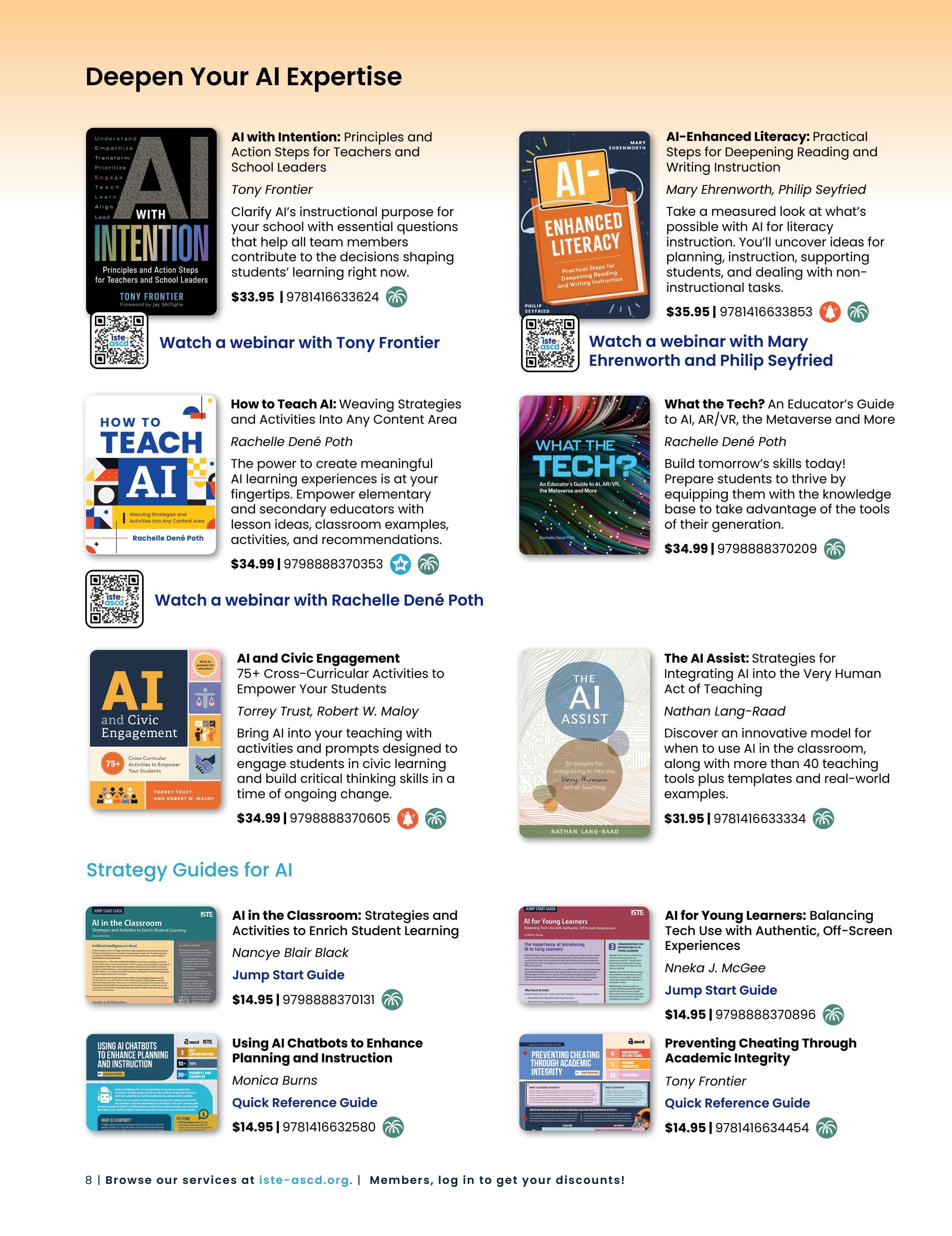 ISTE+ASCD Spring Education Catalog Weekly Ad January 1 - December 31, 2026