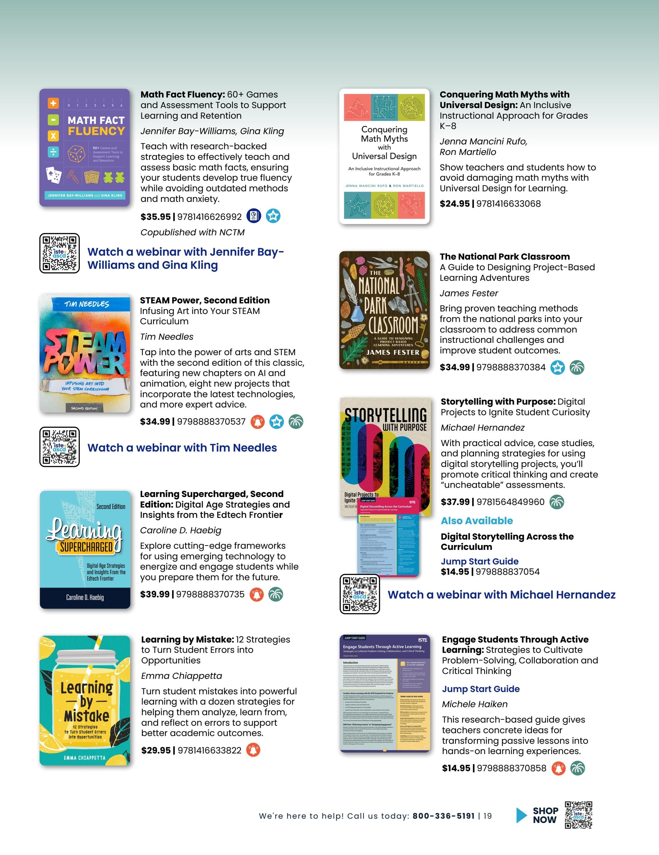 ISTE+ASCD Spring Education Catalog Weekly Ad January 1 - December 31, 2026