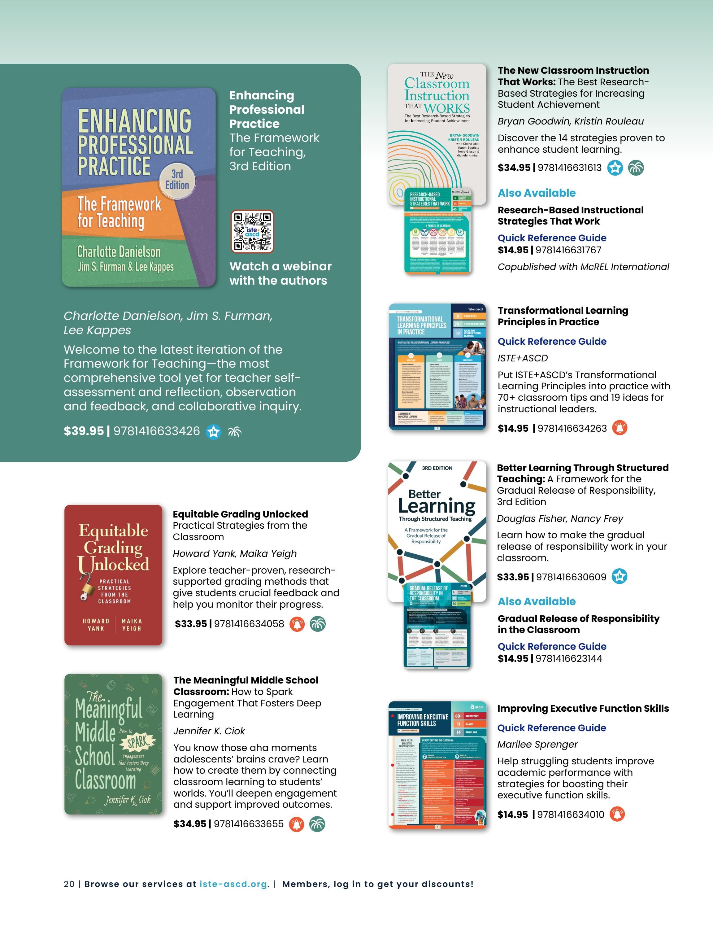ISTE+ASCD Spring Education Catalog Weekly Ad January 1 - December 31, 2026