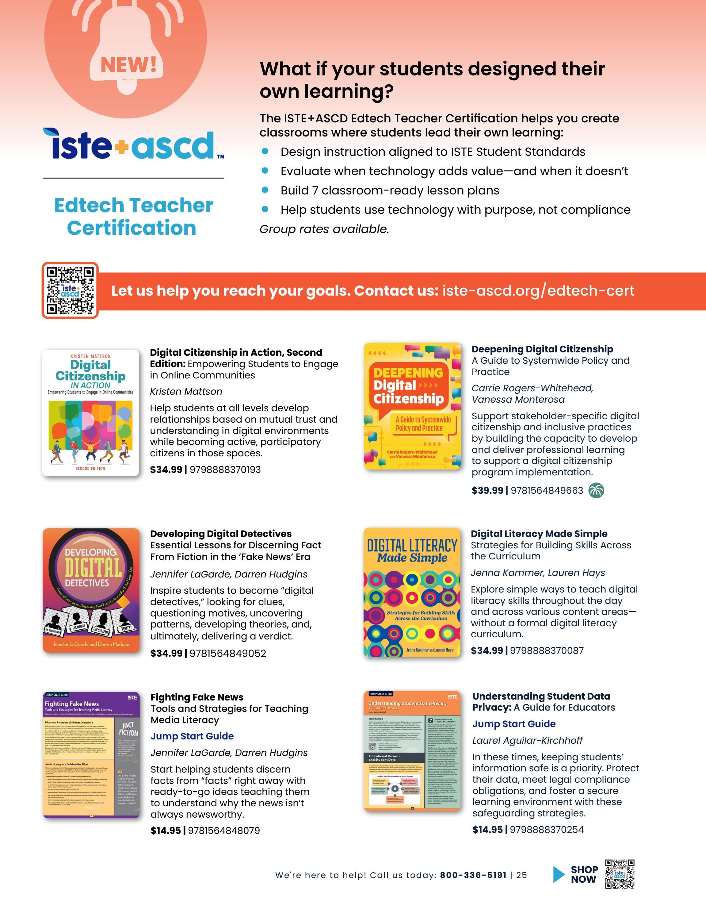 ISTE+ASCD Spring Education Catalog Weekly Ad January 1 - December 31, 2026