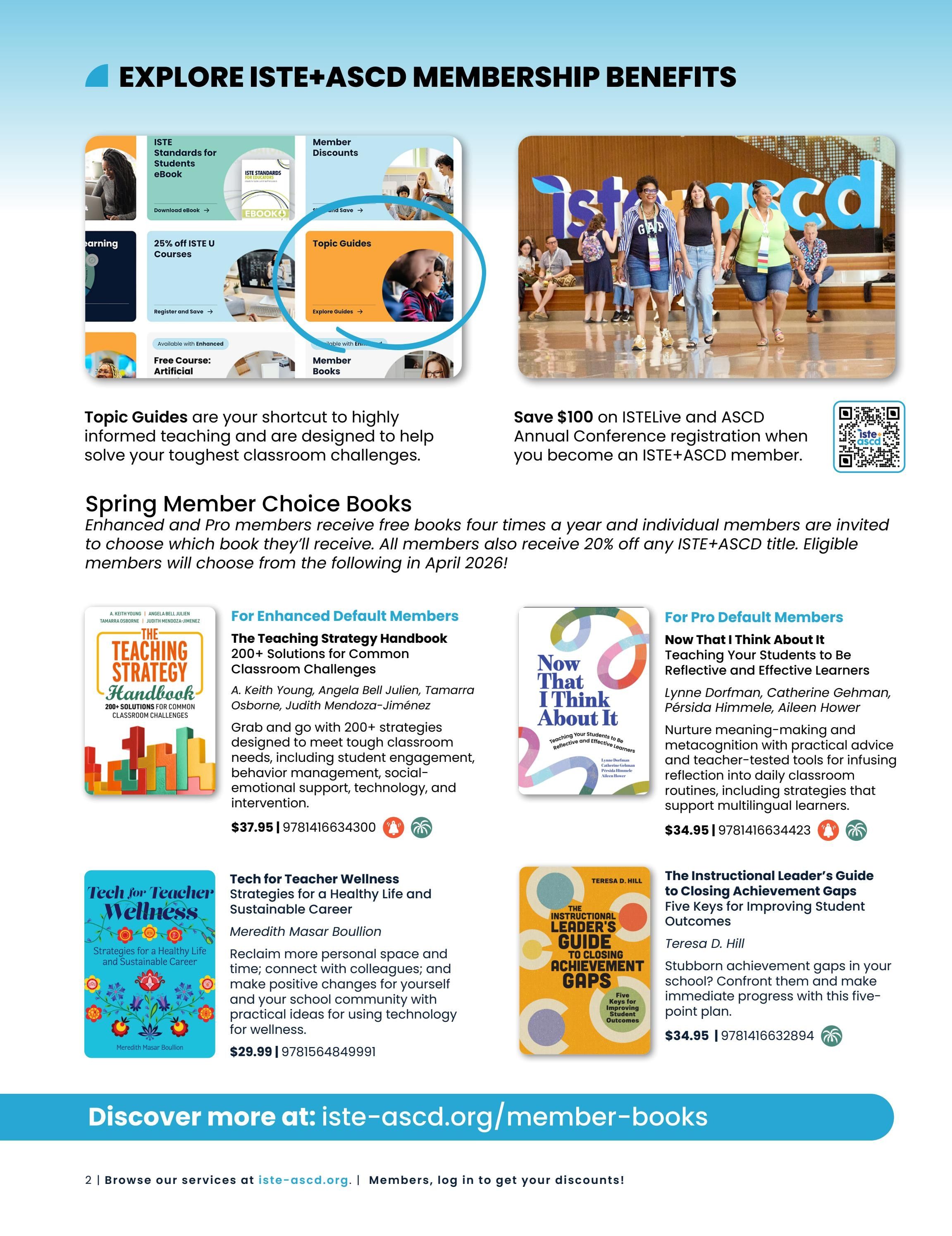 ISTE+ASCD Spring Education Catalog Weekly Ad January 1 - December 31, 2026
