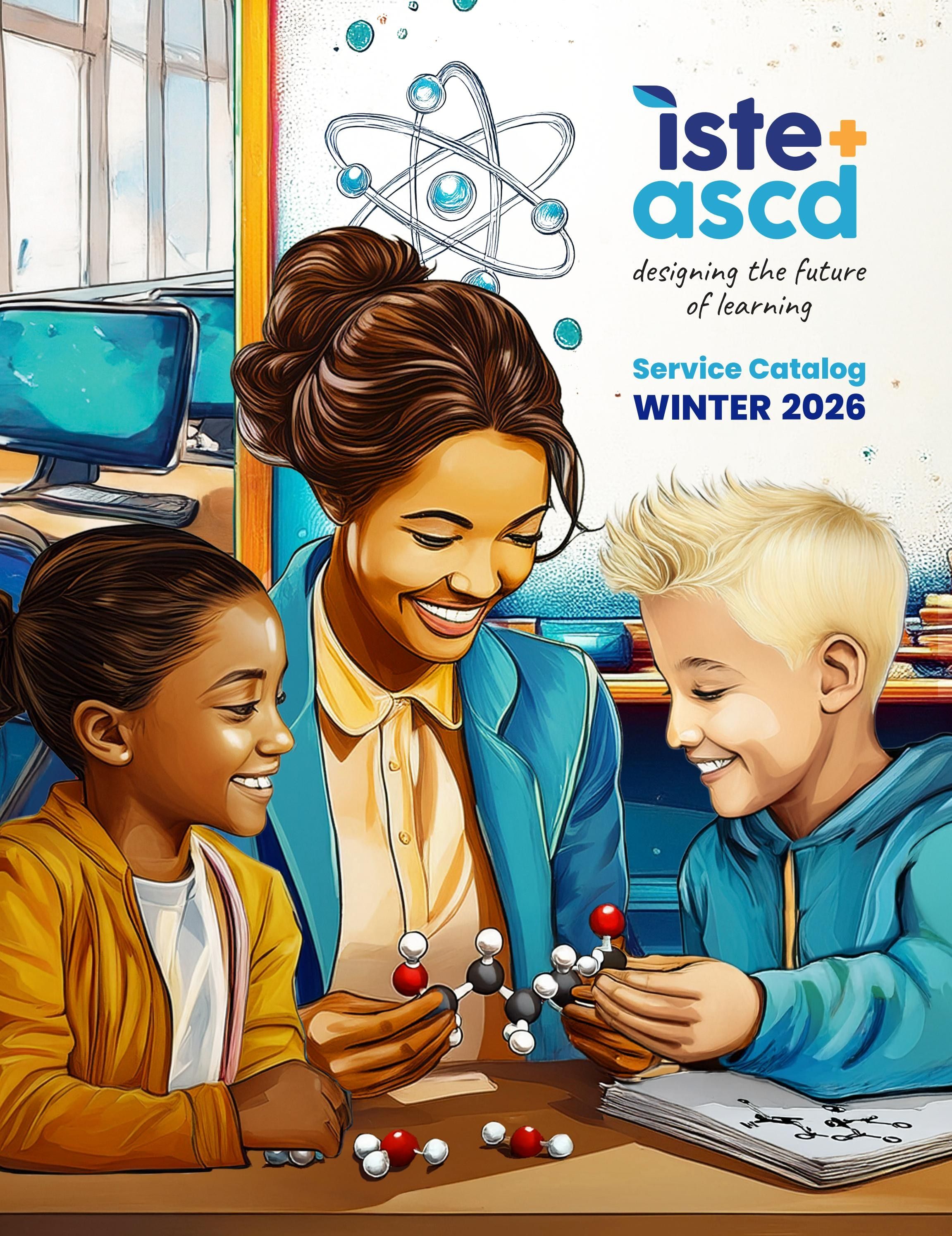 ISTE+ASCD Winter Education Catalog Weekly Ad January 1 - December 31, 2026