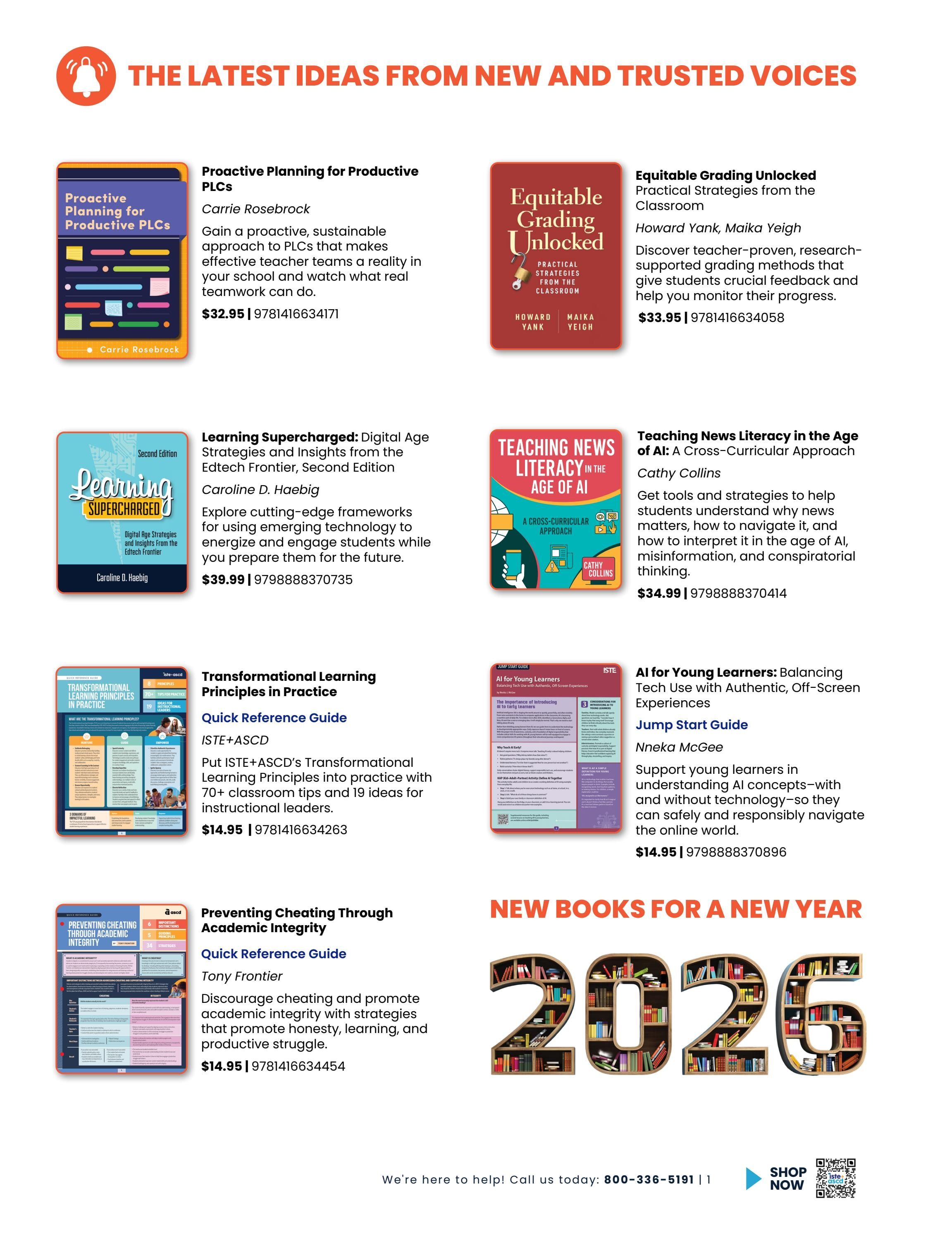 ISTE+ASCD Winter Education Catalog Weekly Ad January 1 - December 31, 2026