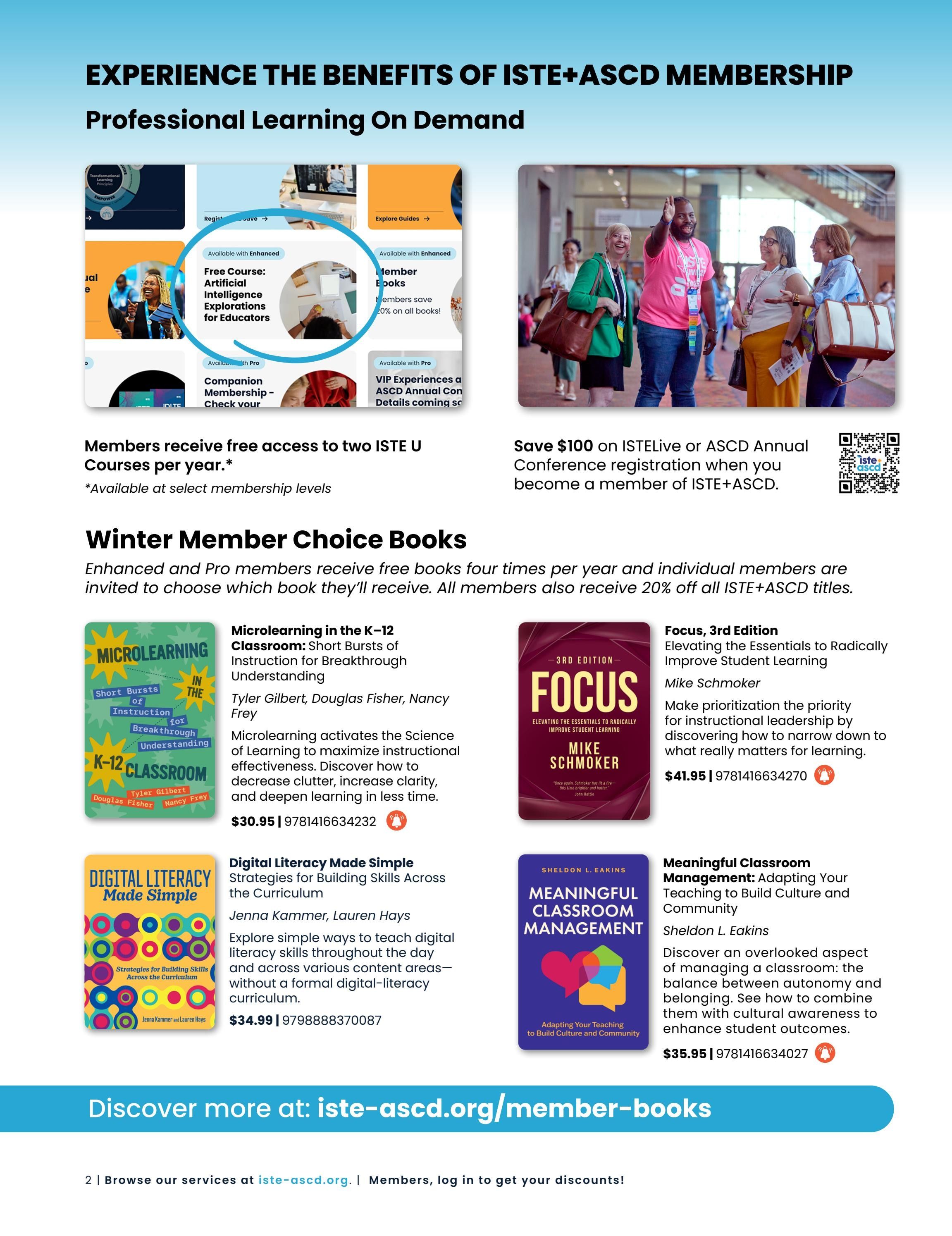 ISTE+ASCD Winter Education Catalog Weekly Ad January 1 - December 31, 2026