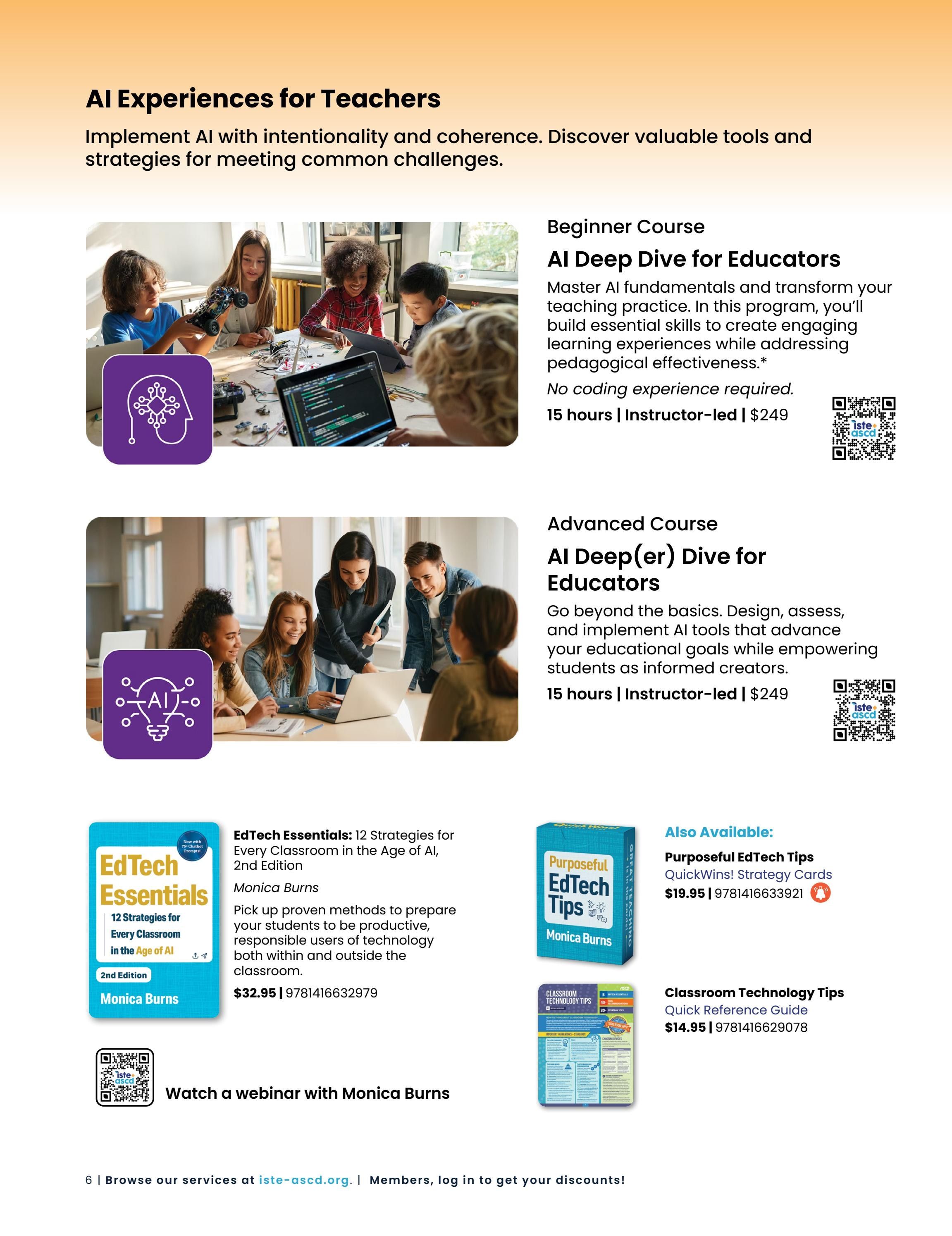ISTE+ASCD Winter Education Catalog Weekly Ad January 1 - December 31, 2026