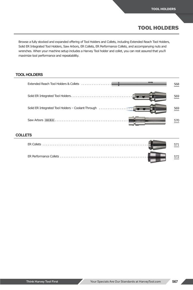 Harvey Tool Cutting Tools Catalog Weekly Ad January 1 - December 31, 2026