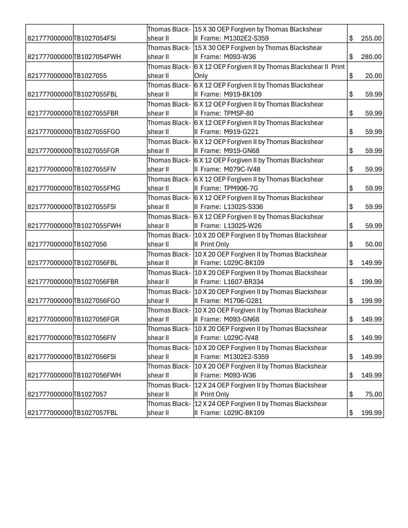 Havenlight Art Catalog Weekly Ad January 1 - December 31, 2026