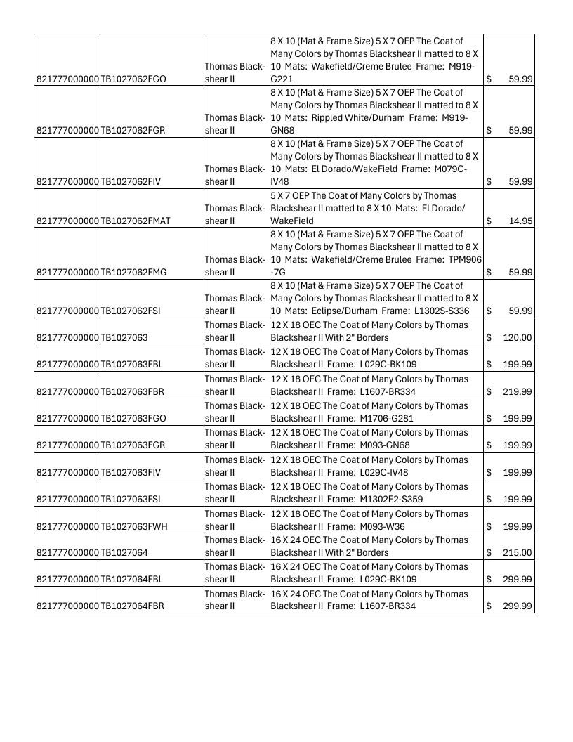 Havenlight Art Catalog Weekly Ad January 1 - December 31, 2026